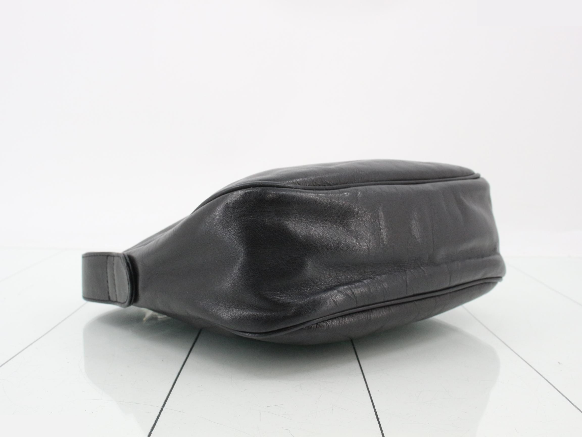 Anagram Leather Shoulder Bag — view 5