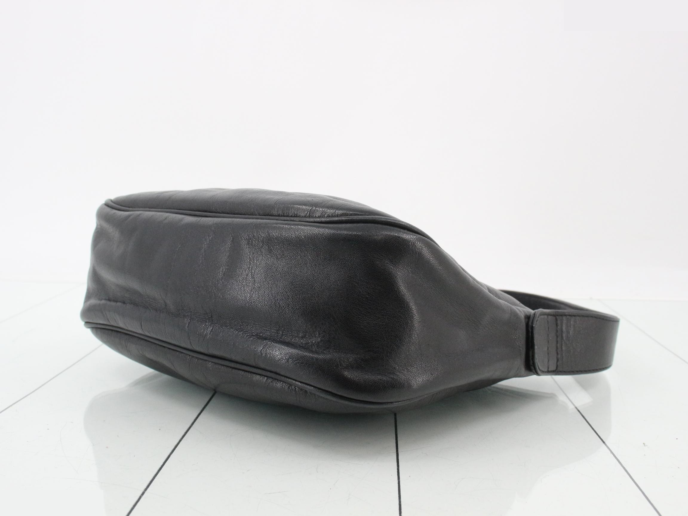 Anagram Leather Shoulder Bag — view 6