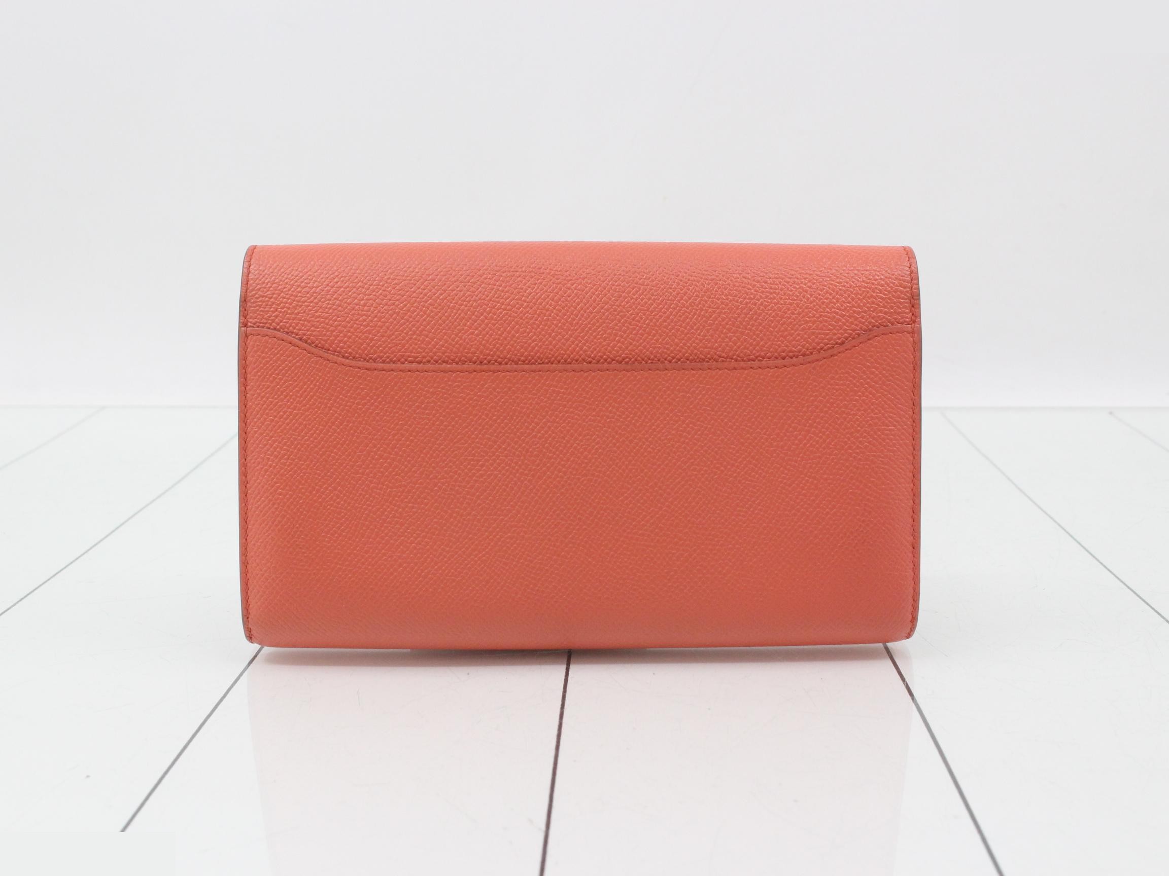 Constance Bi-fold Long Wallet, R Stamp — view 2