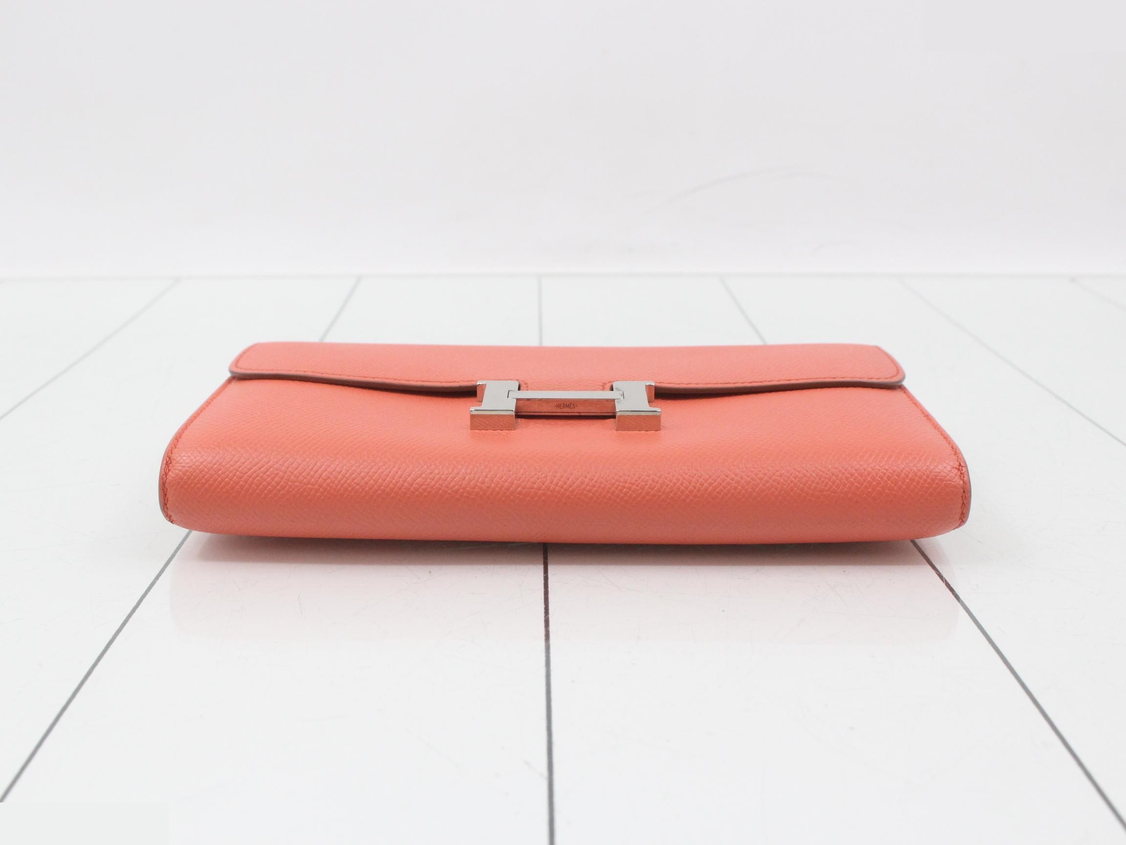 Constance Bi-fold Long Wallet, R Stamp — view 3
