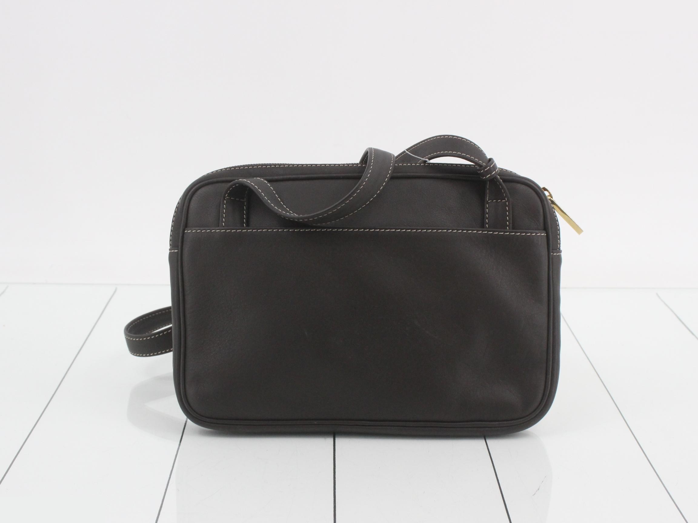 Anagram Suede Shoulder Bag — view 2