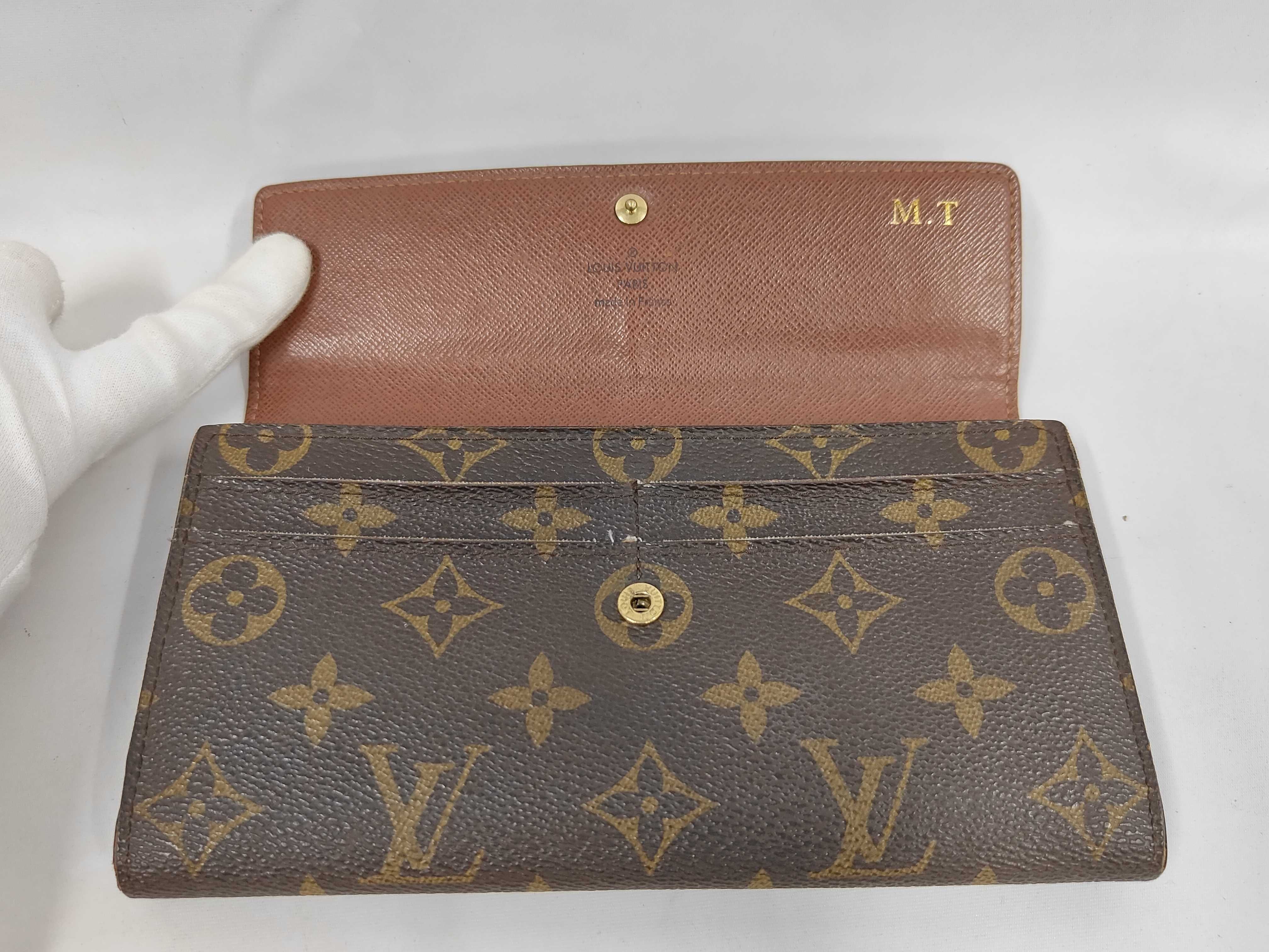 Monogram / Monogram / Portefeuille Sarah (older model) / M61734 / MI1018 / Long wallet / PVC wallet — view 8