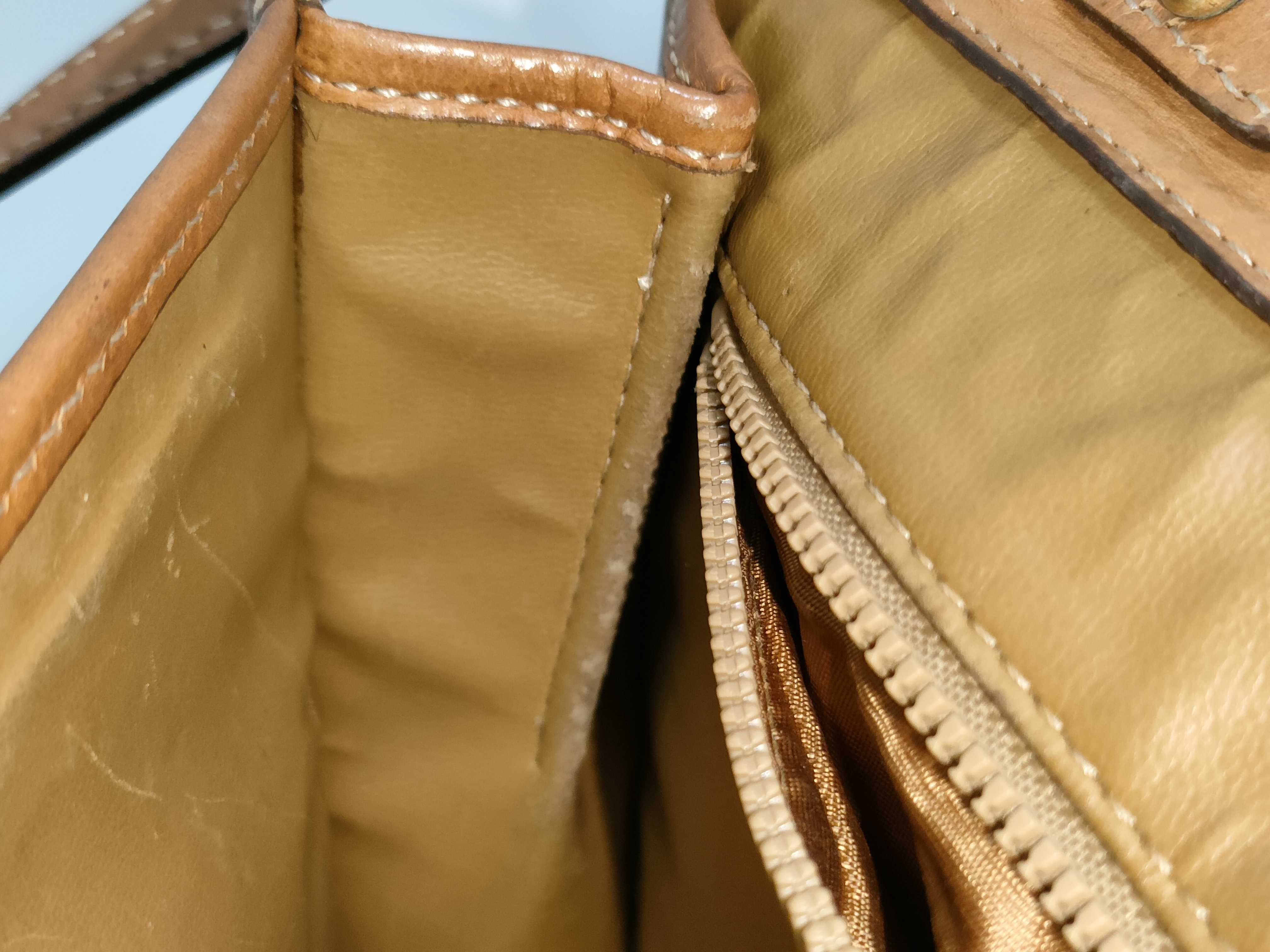 Macadam PVC Leather Shoulder Bag, Brown — view 9