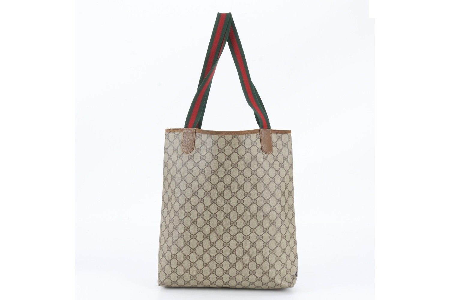 GG Supreme Sherry Line 40 20 003 Leather Tote Bag — view 3