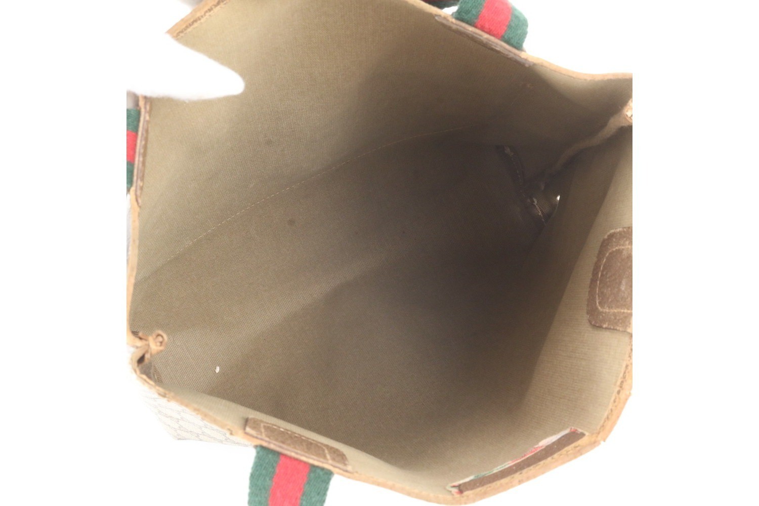 GG Supreme Sherry Line 40 20 003 Leather Tote Bag — view 7