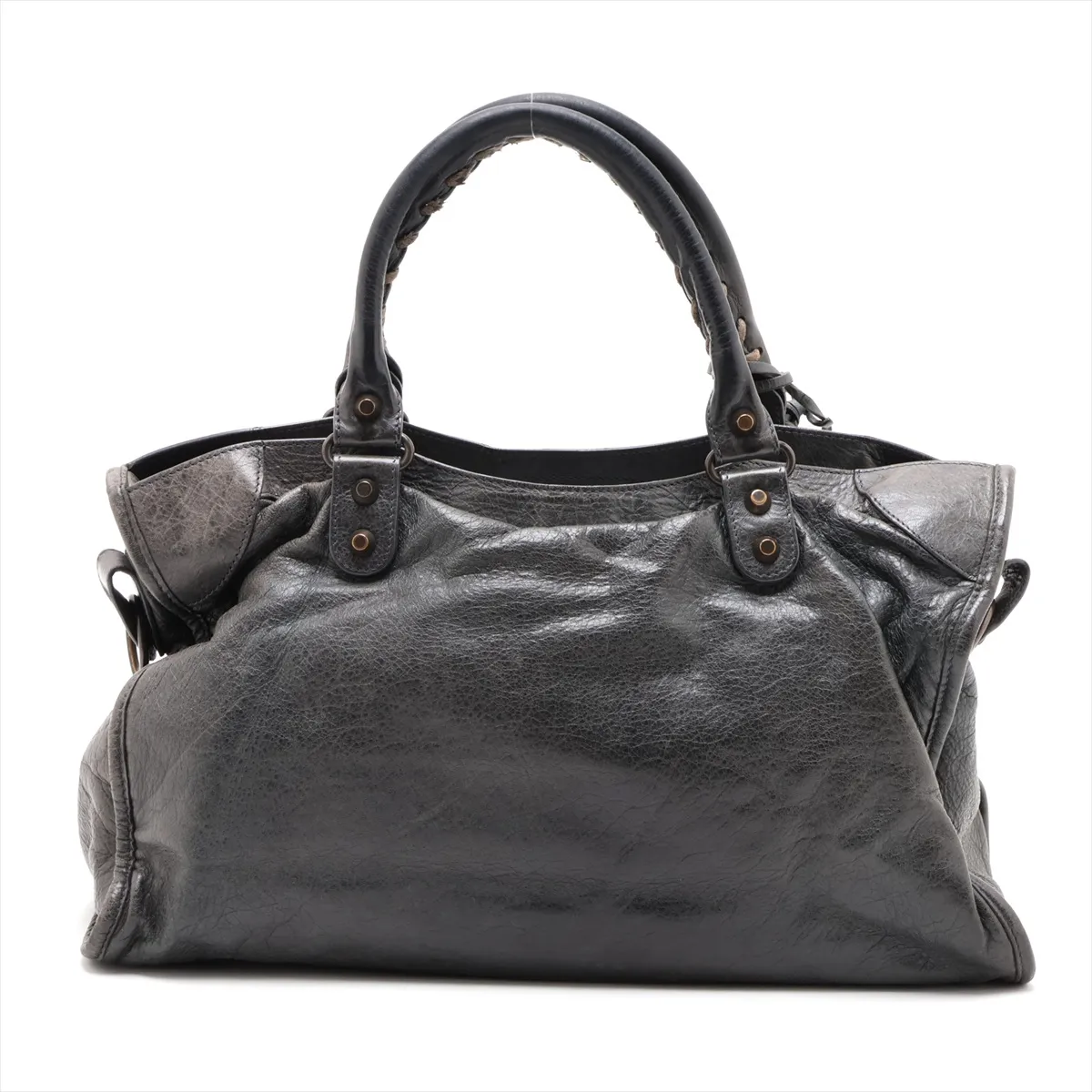 The City 115748 Leather 2-Way Handbag Green — view 2