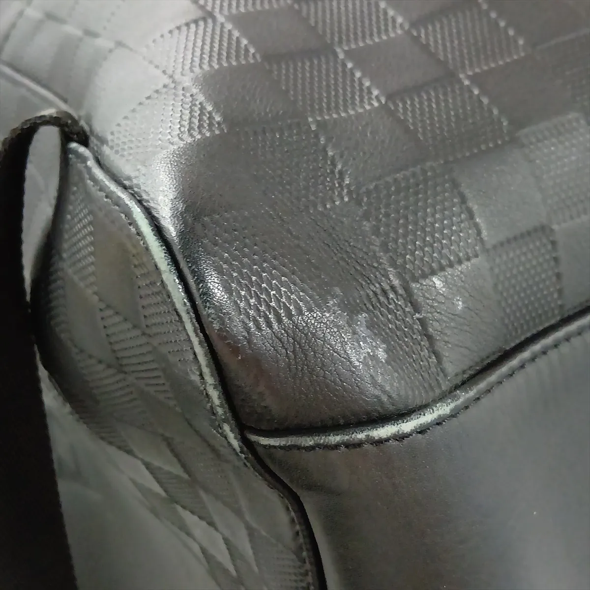 Damier Infini Avenue Backpack N41043 CA0197 Black — view 13