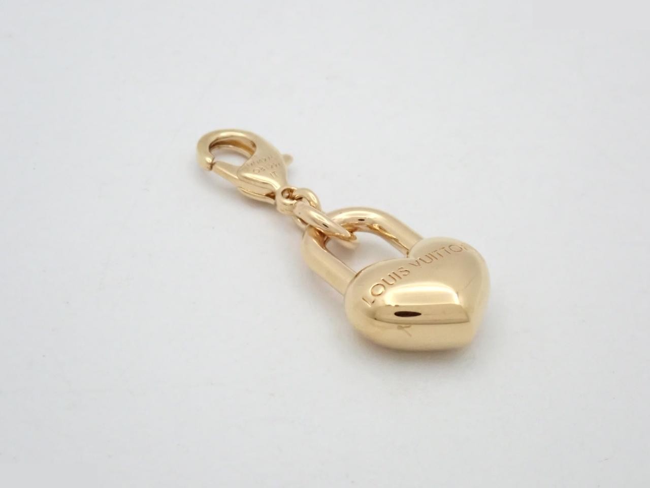 LV Brooch Charm Padlock Heart — view 2