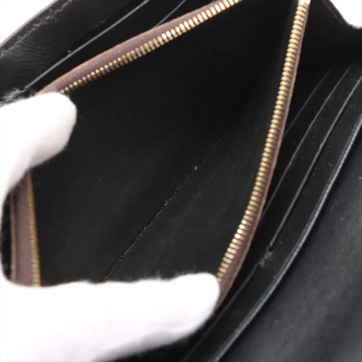 Giant Monogram Reverse Portefeuille Sarah M80726 Marron Long Wallet (RFID detected) — view 8