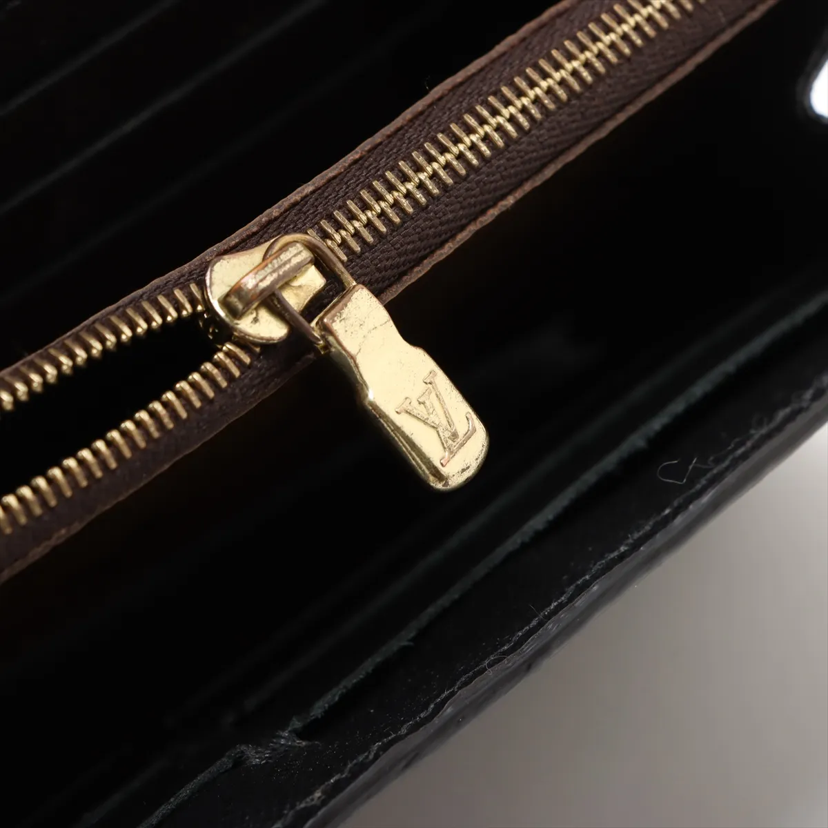Giant Monogram Reverse Portefeuille Sarah M80726 Marron Long Wallet (RFID detected) — view 10