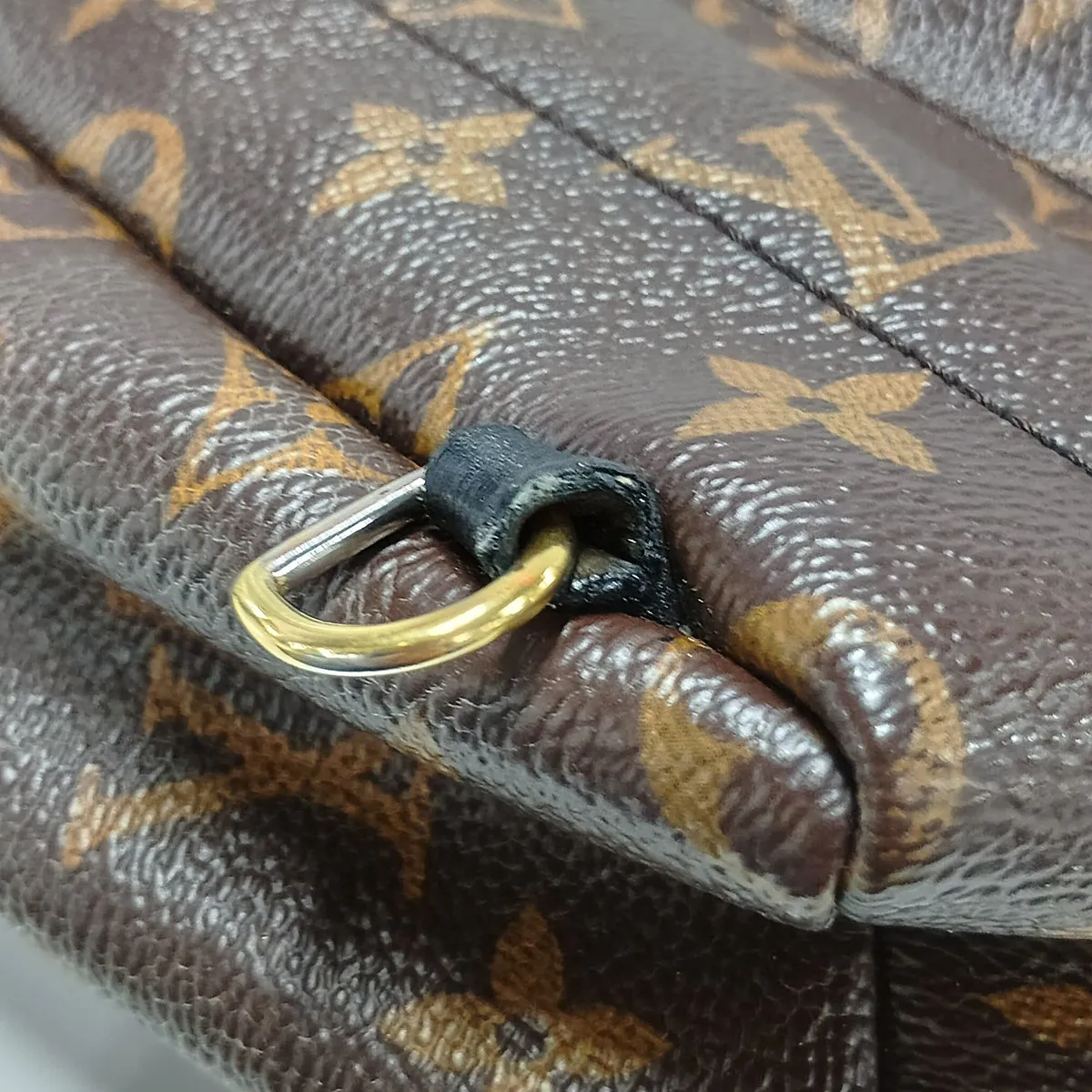 Monogram Palm Springs Backpack MINI M44873 CA4106 Brown x Black — view 15