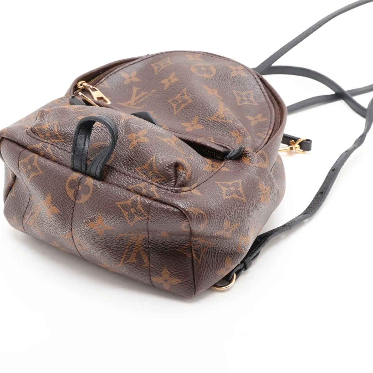 Monogram Palm Springs Backpack MINI M44873 CA4106 Brown x Black — view 3