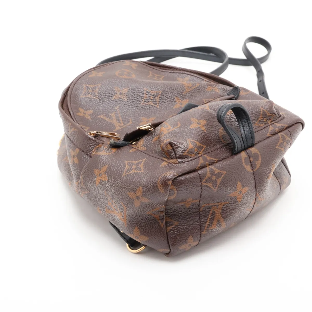 Monogram Palm Springs Backpack MINI M44873 CA4106 Brown x Black — view 4