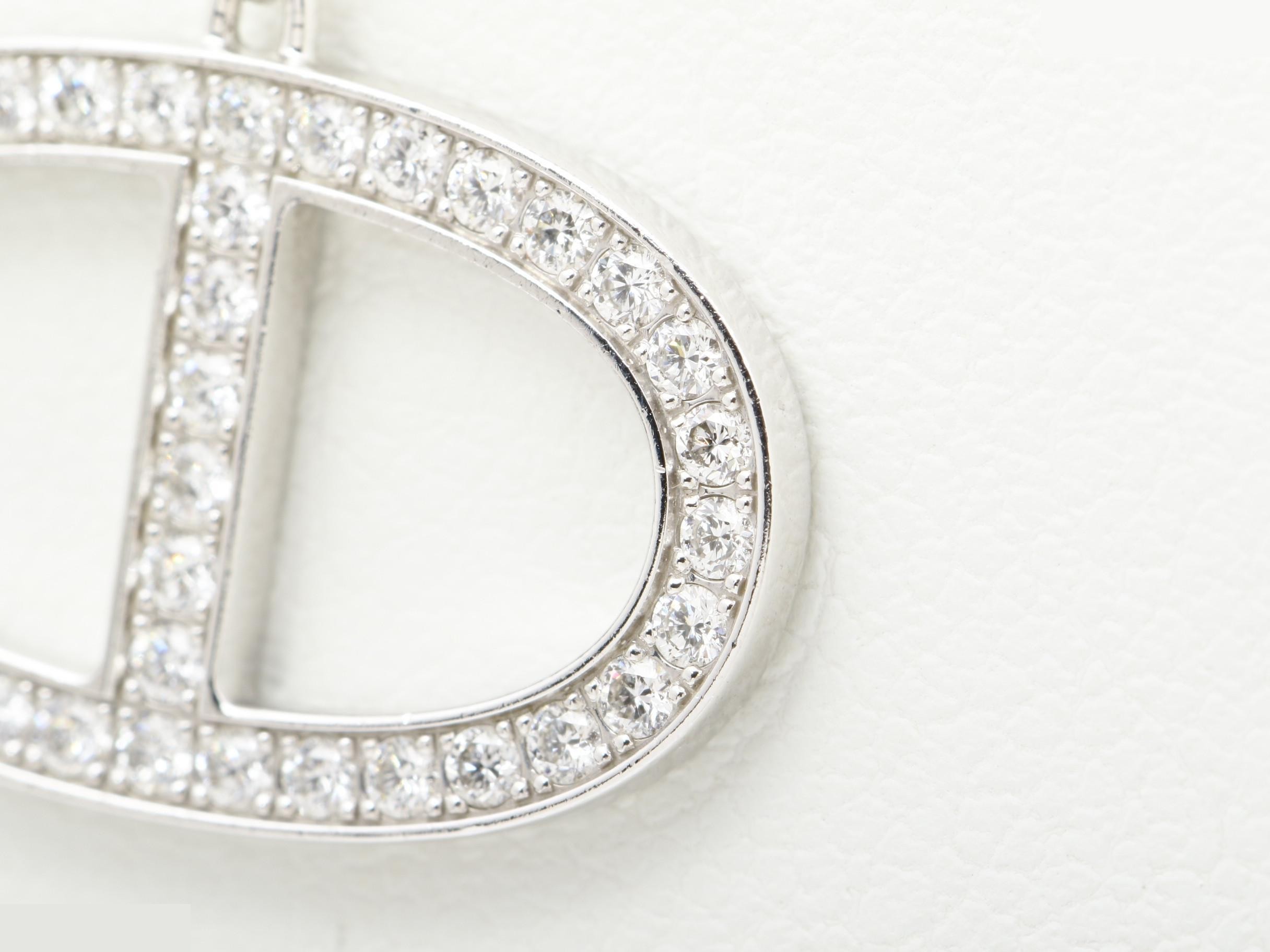 Chaine d'Ancre Contour 750WG Diamond 10.6g Total length approx. 45cm — view 3