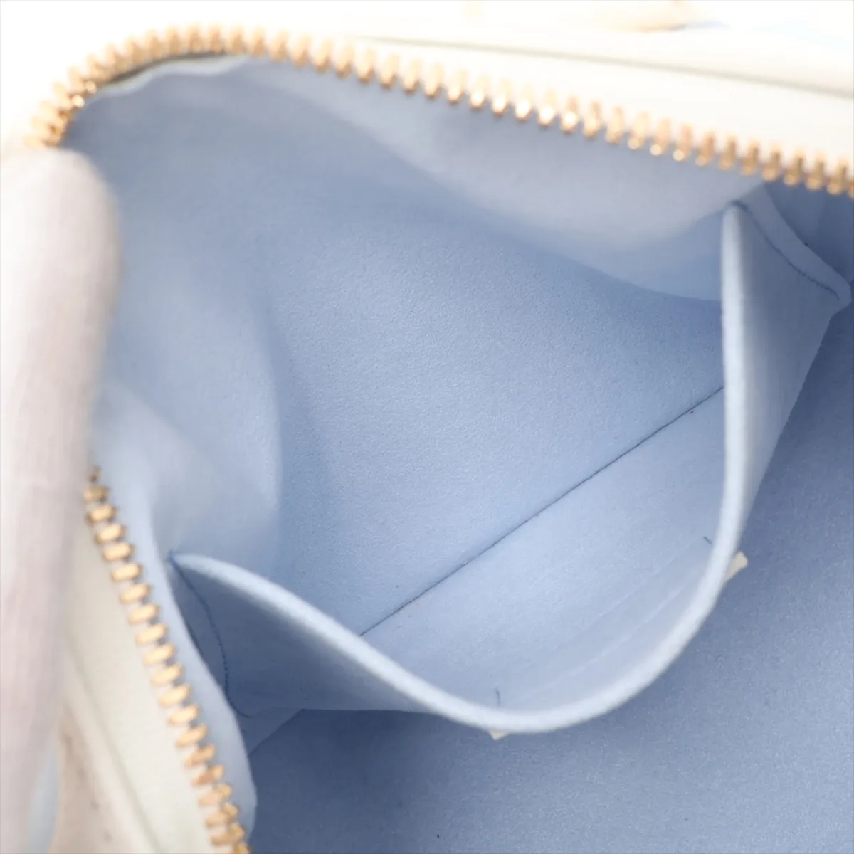 Bicolor Monogram Empreinte Speedy Bandoulière 20 - Beige x Blue (RFID detected) — view 9
