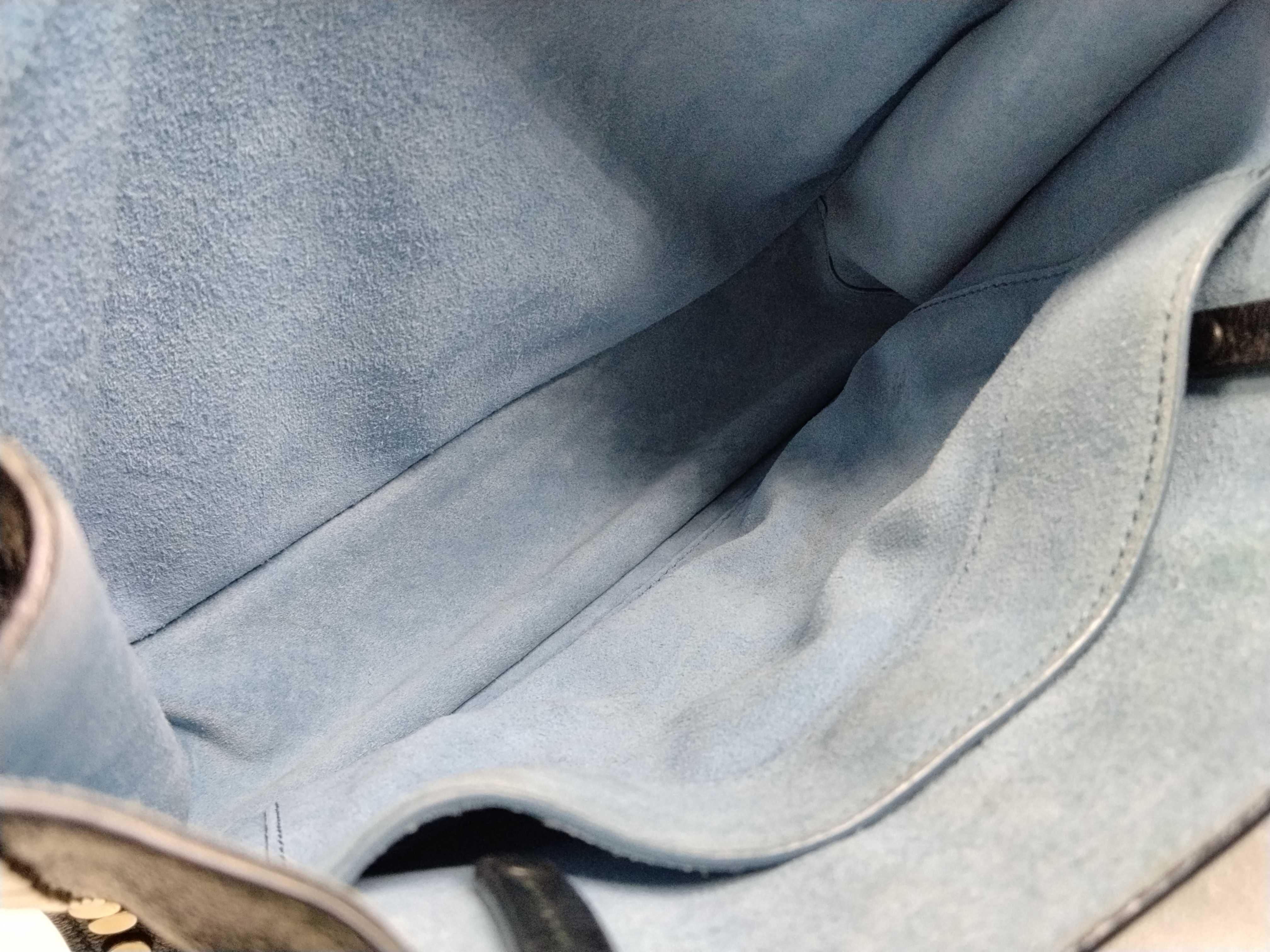 Etiquette Leather Tote Studded Tote Bag — view 9