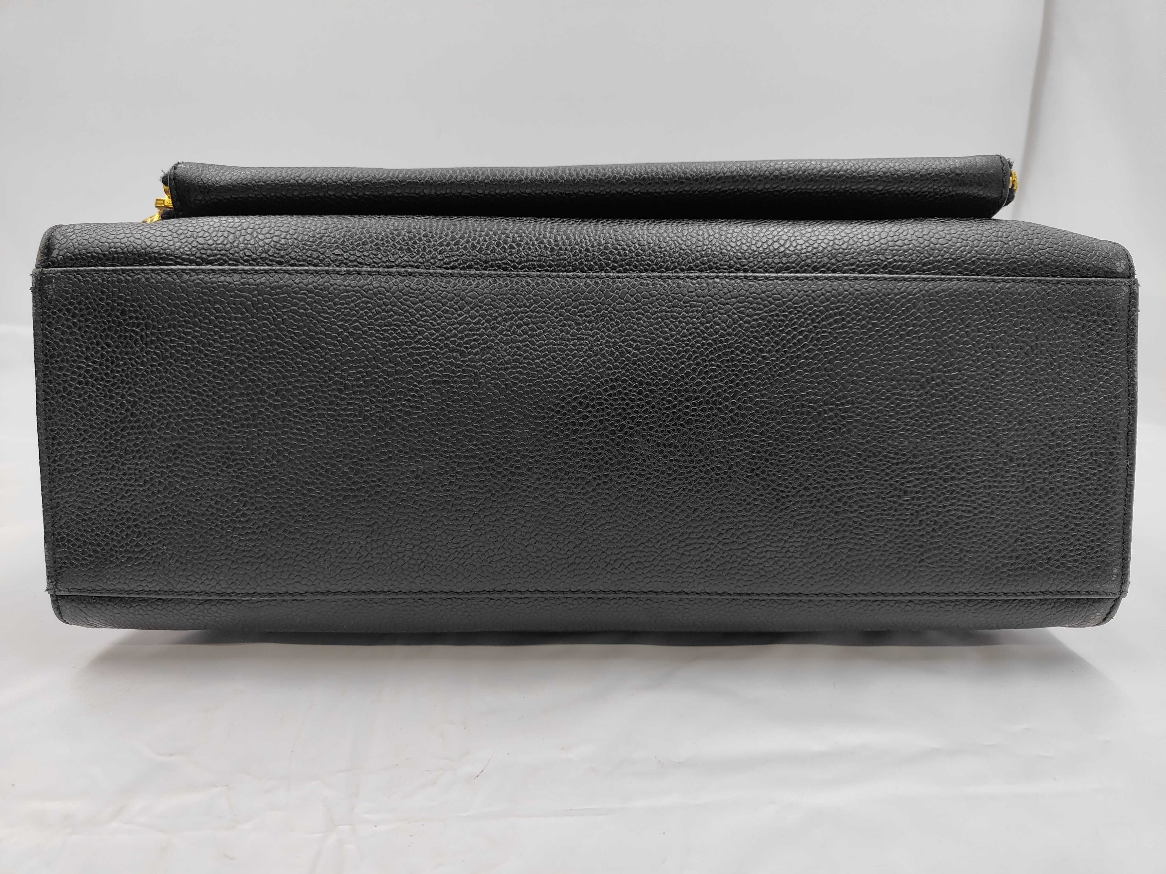Caviar Skin Coco Mark Tote Bag — view 8