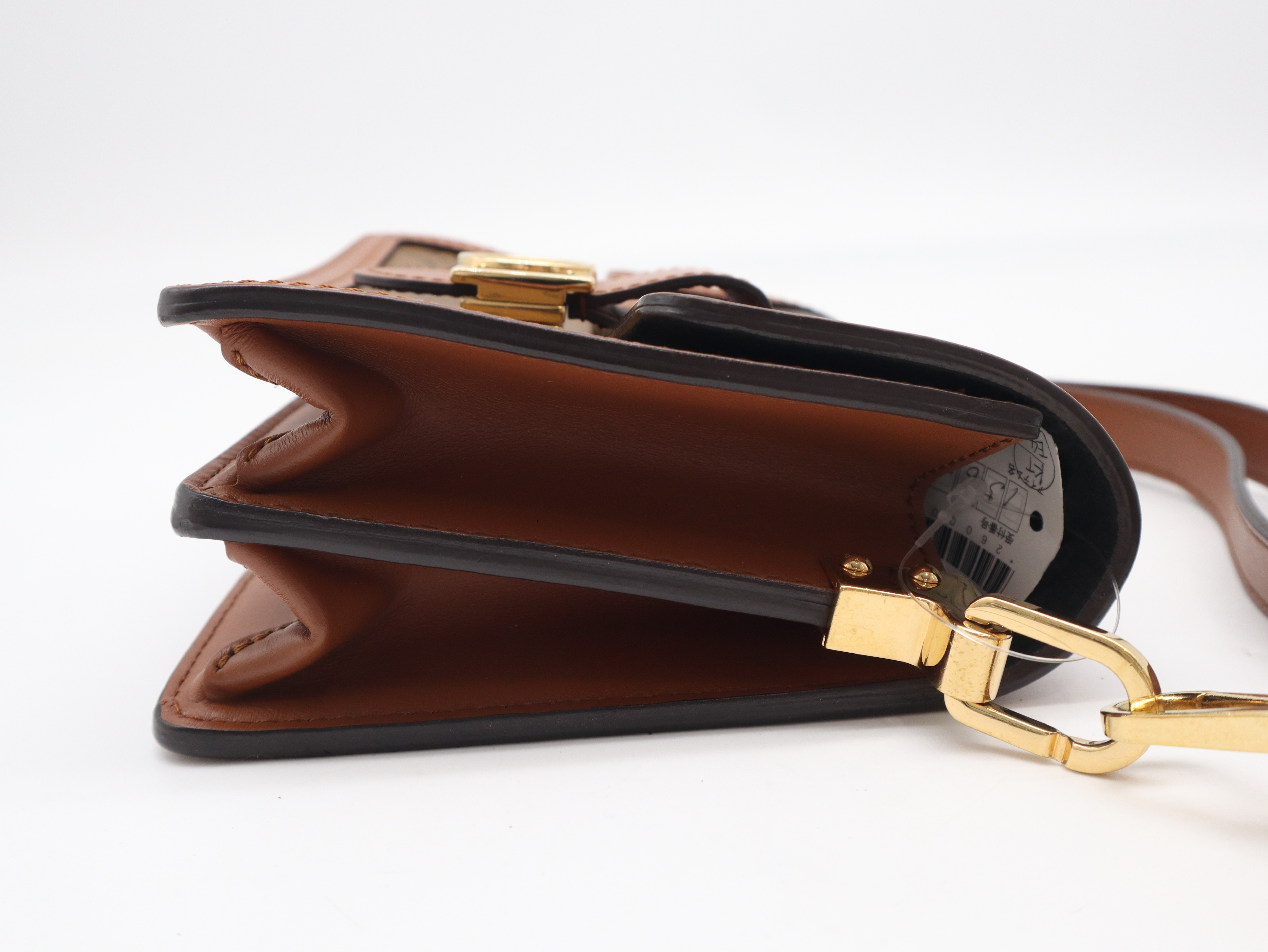 M68747 Monogram Reverse Dauphine MINI Shoulder Bag with Shoulder Strap — view 4