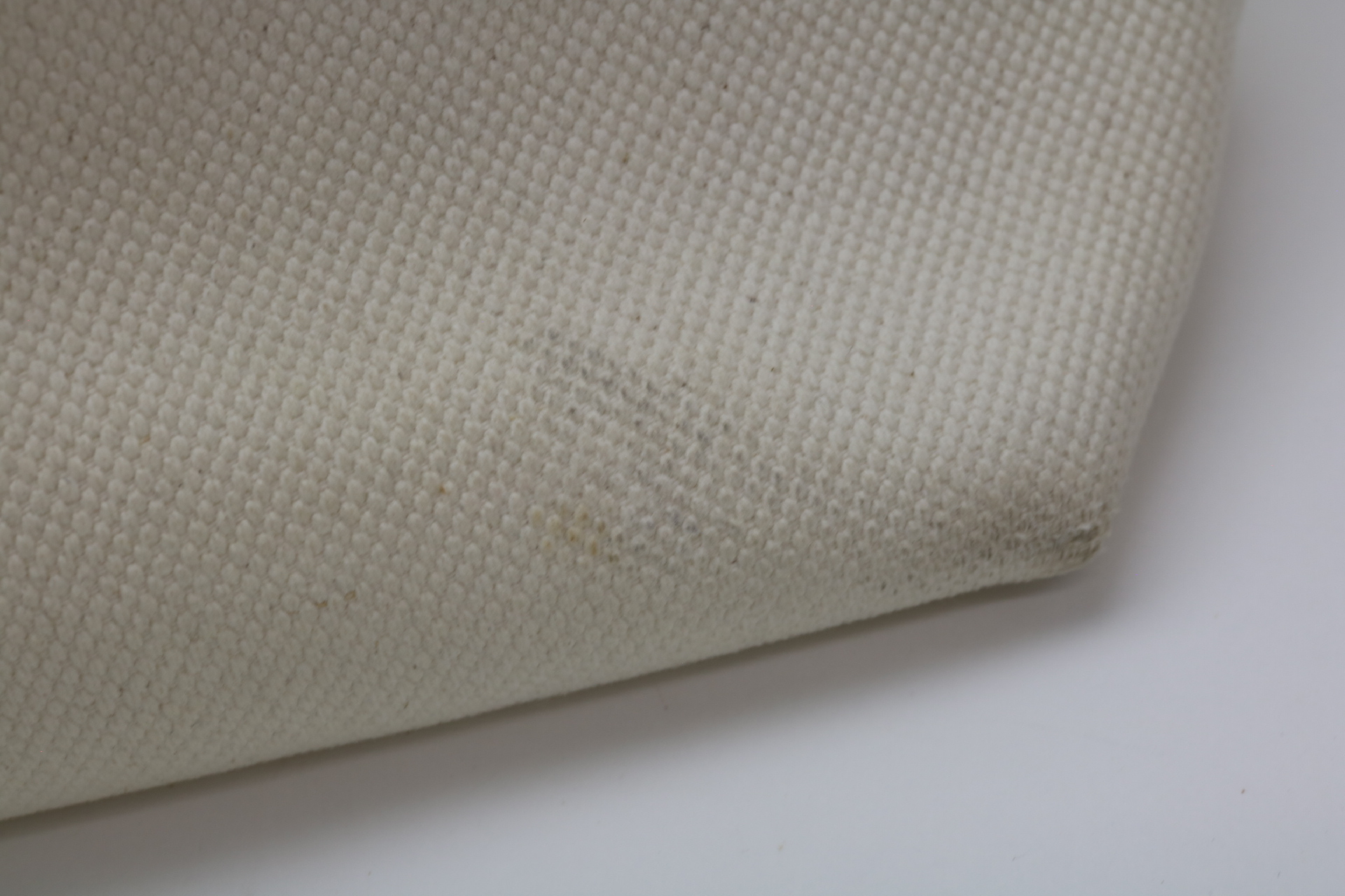 Canvas x Leather Horizontal Cabas Logo Tote Bag — view 10