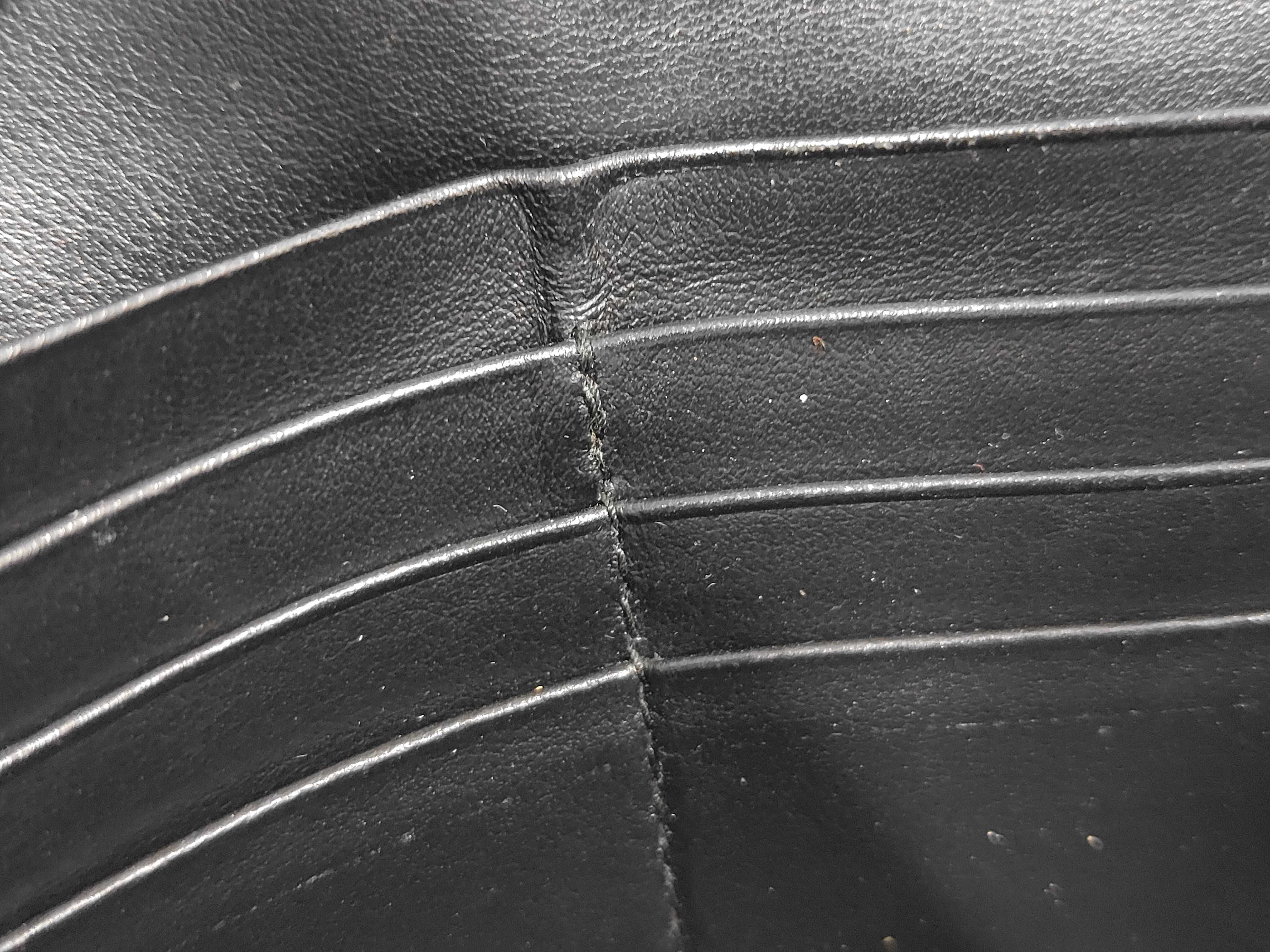 Long Wallet Leather Black Wallet — view 9