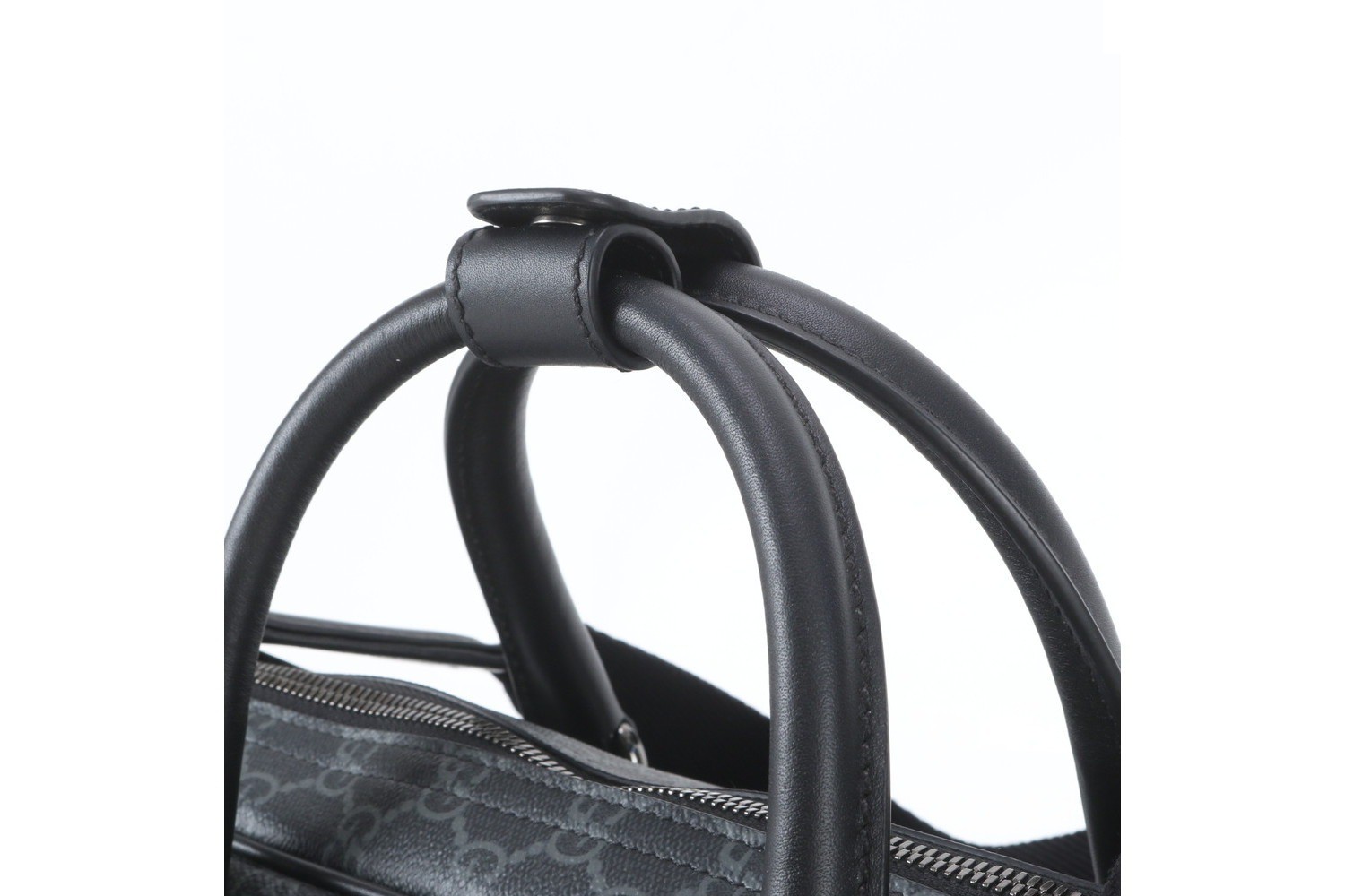 GG Supreme 821149 Leather 2-Way Business Bag — view 2