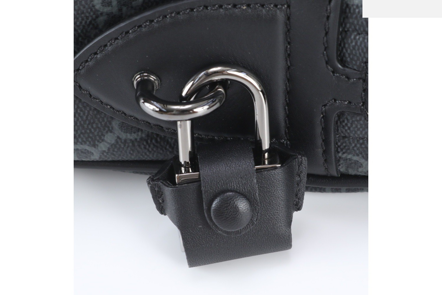 GG Supreme 821149 Leather 2-Way Business Bag — view 12