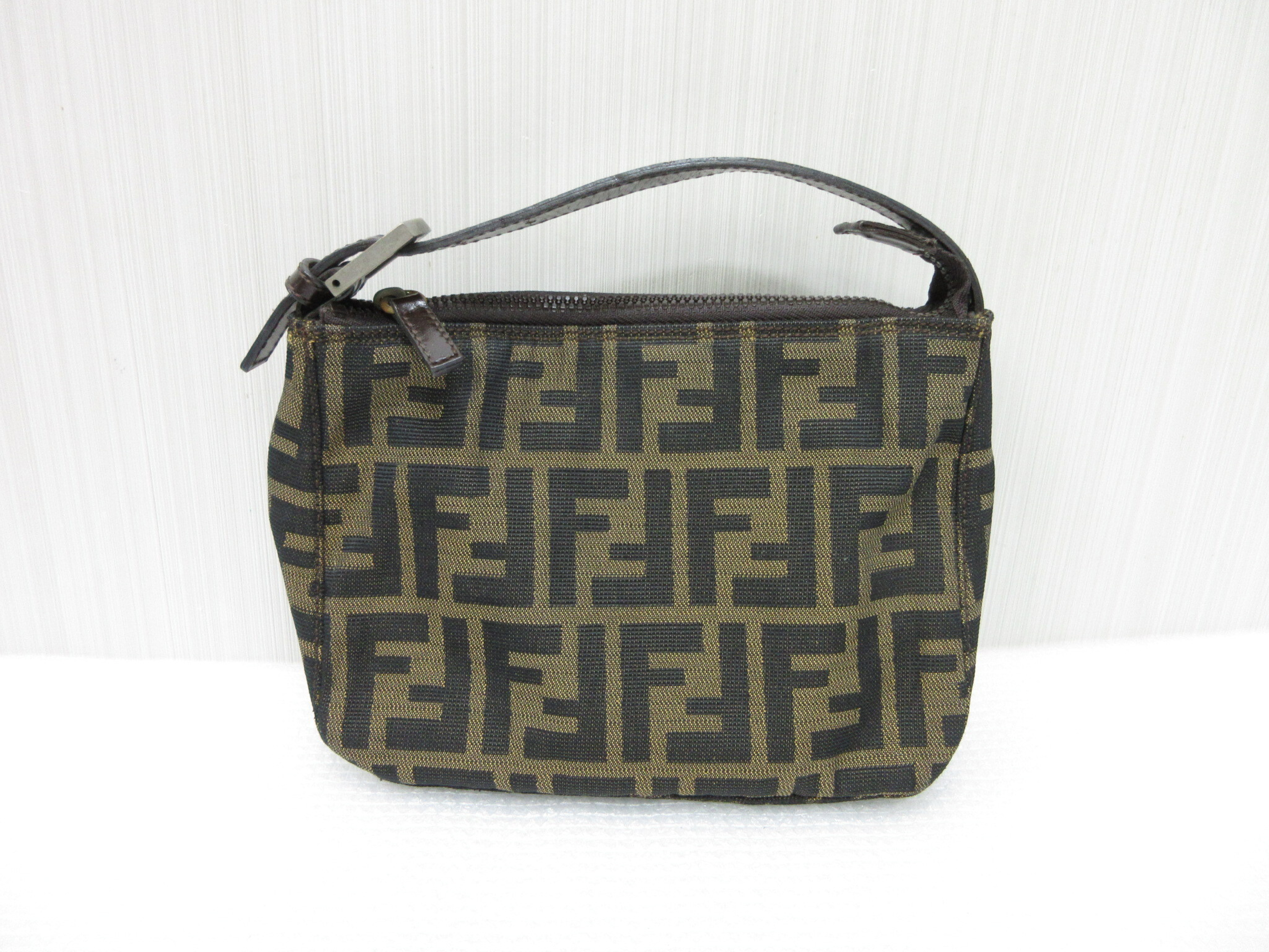 Zucca pattern handbag, accessory pouch, shoulder bag