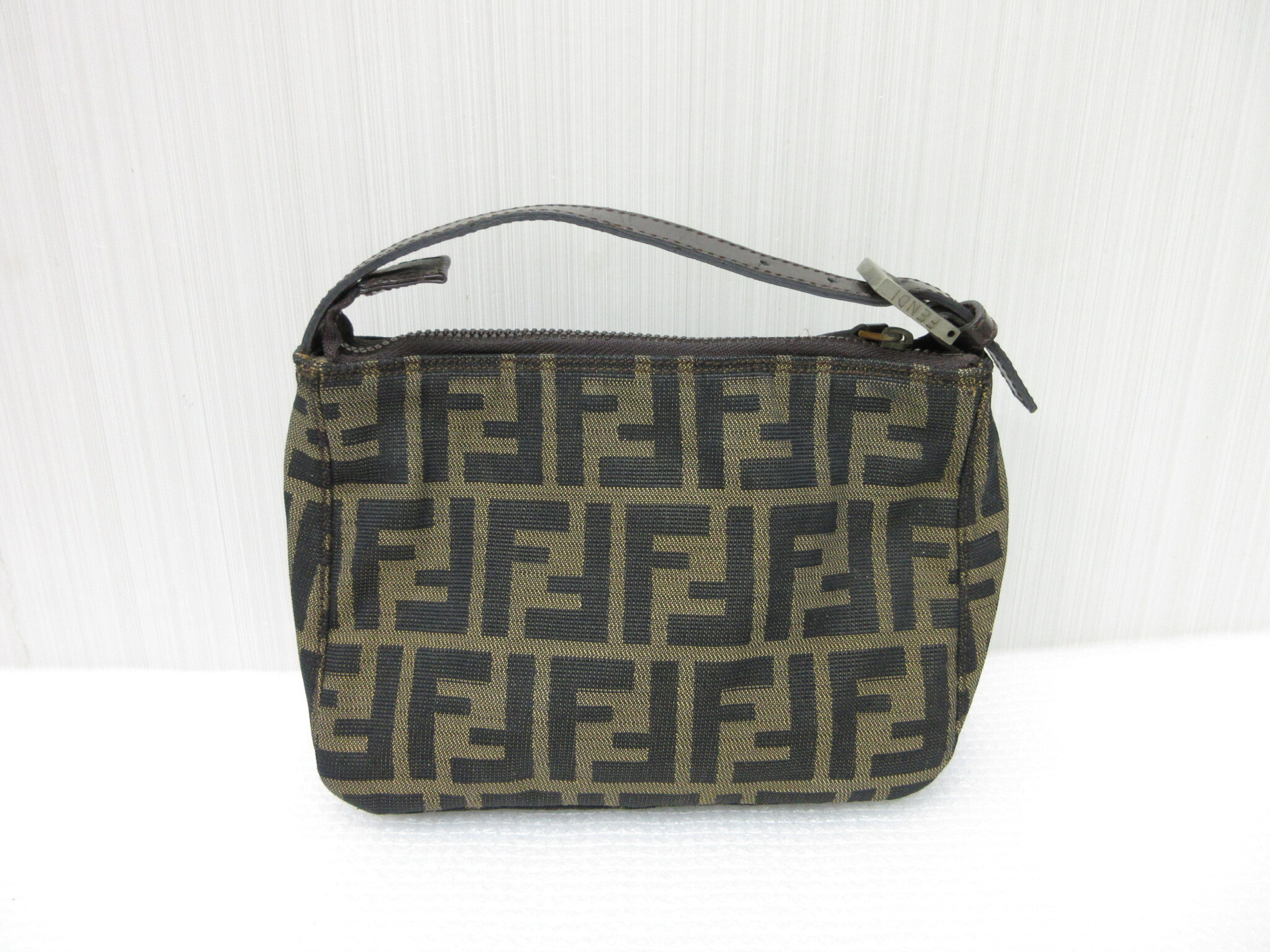 Zucca pattern handbag, accessory pouch, shoulder bag — view 2