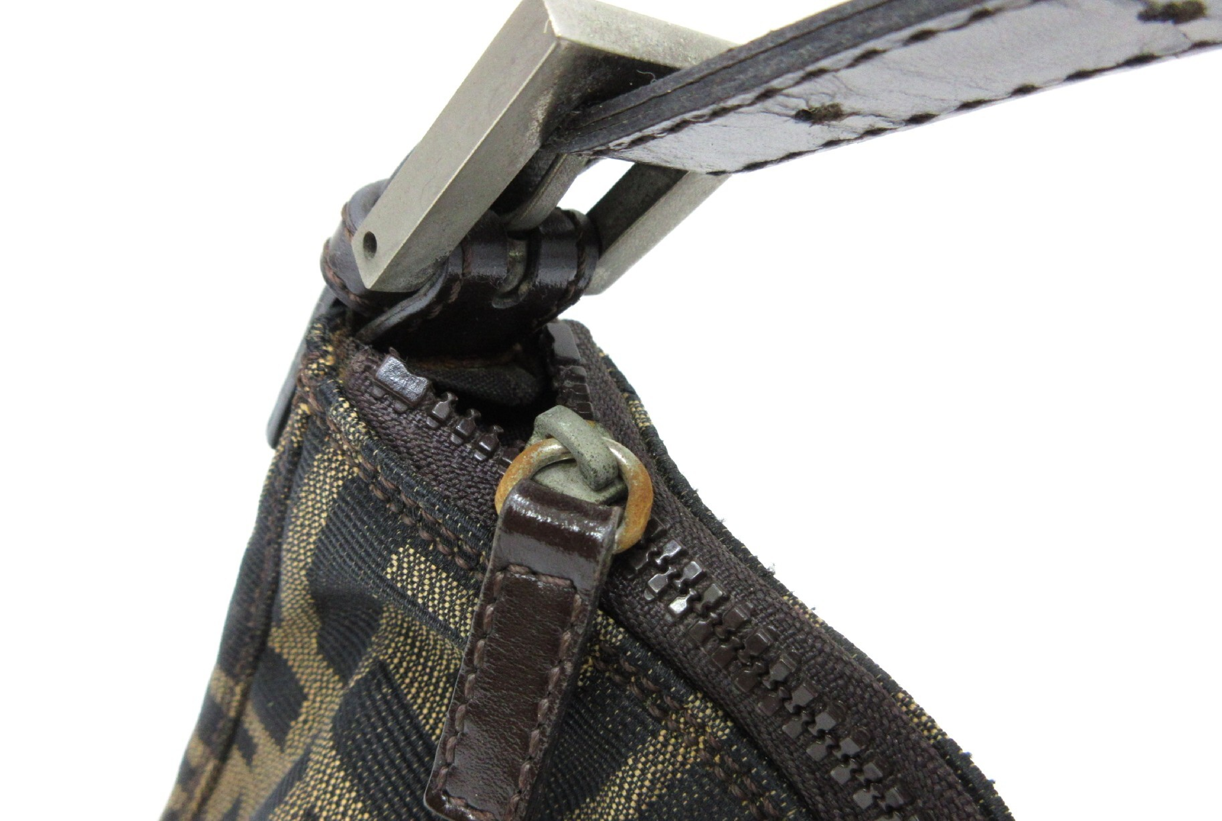 Zucca pattern handbag, accessory pouch, shoulder bag — view 7