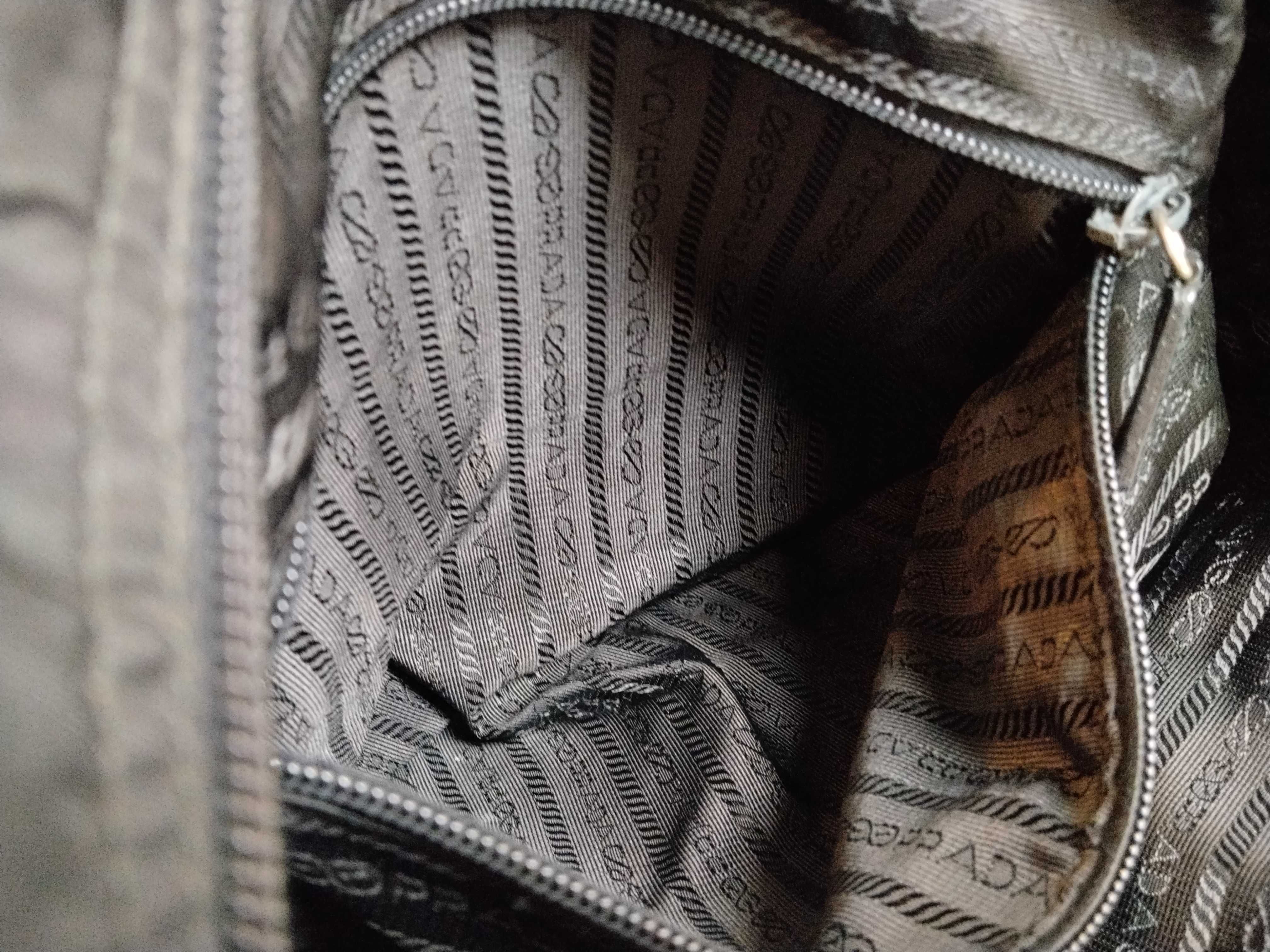 nylon tote bag, black nylon tote bag — view 12