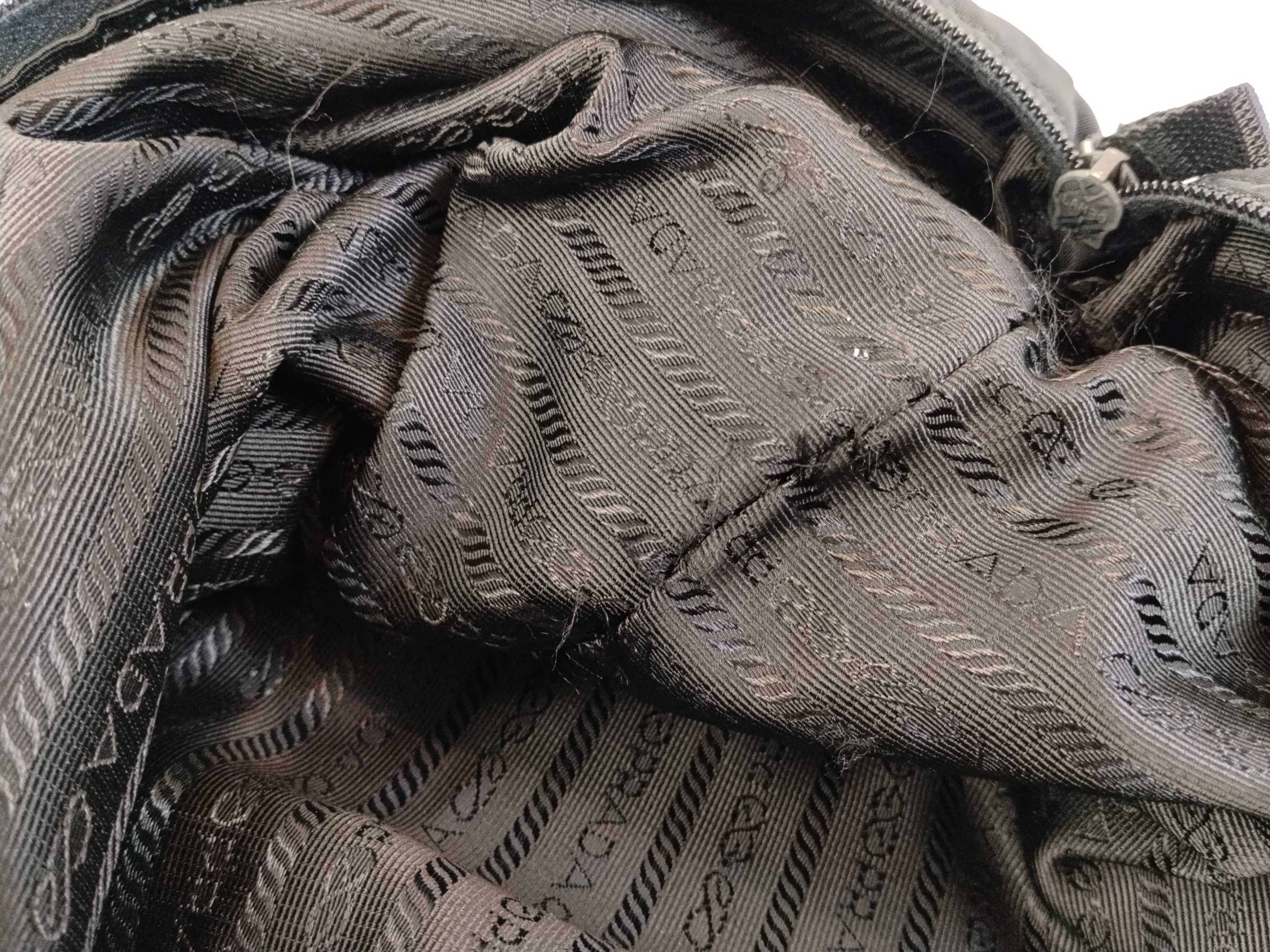 nylon tote bag, black nylon tote bag — view 13