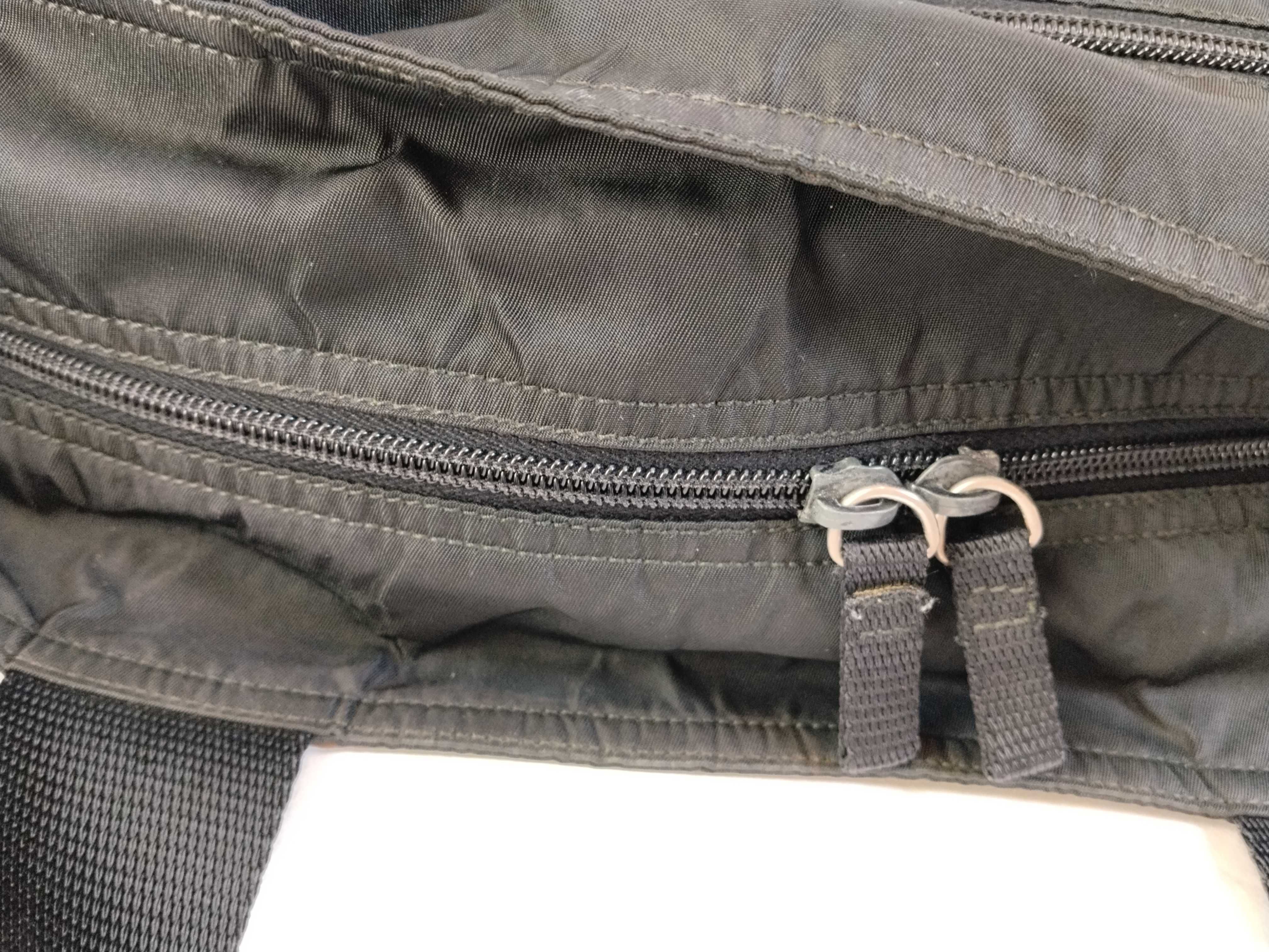 nylon tote bag, black nylon tote bag — view 8