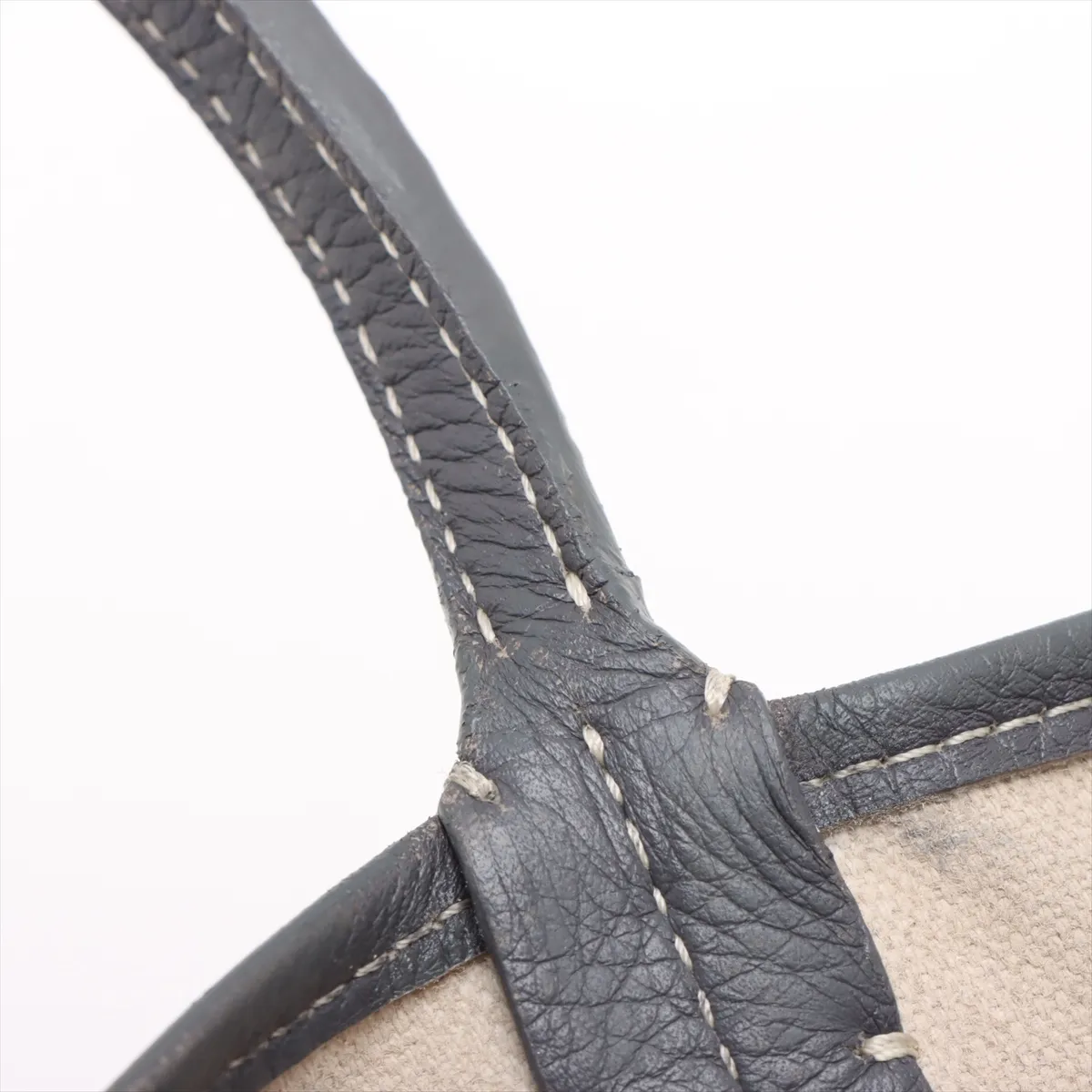 Saint Louis PM PVC x Leather Tote Bag Gray — view 13