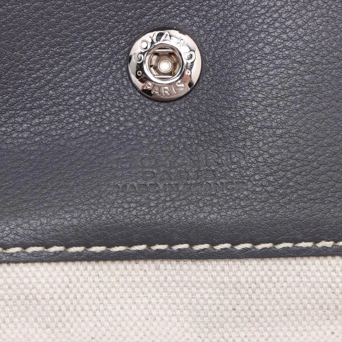Saint Louis PM PVC x Leather Tote Bag Gray — view 10