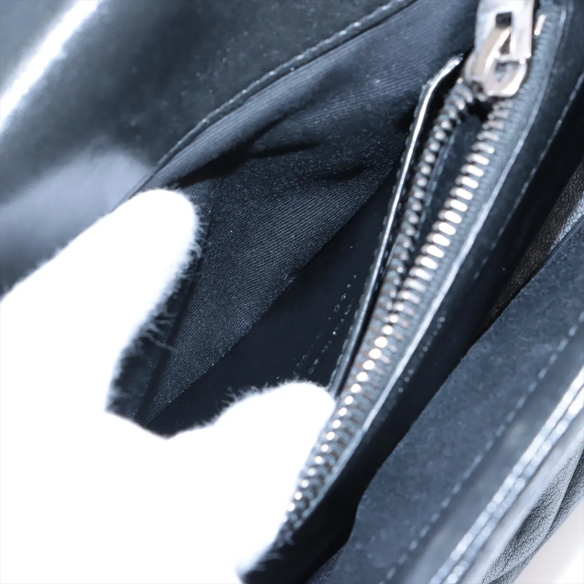 College Leather 2-Way Handbag, Black, 428056 — view 11
