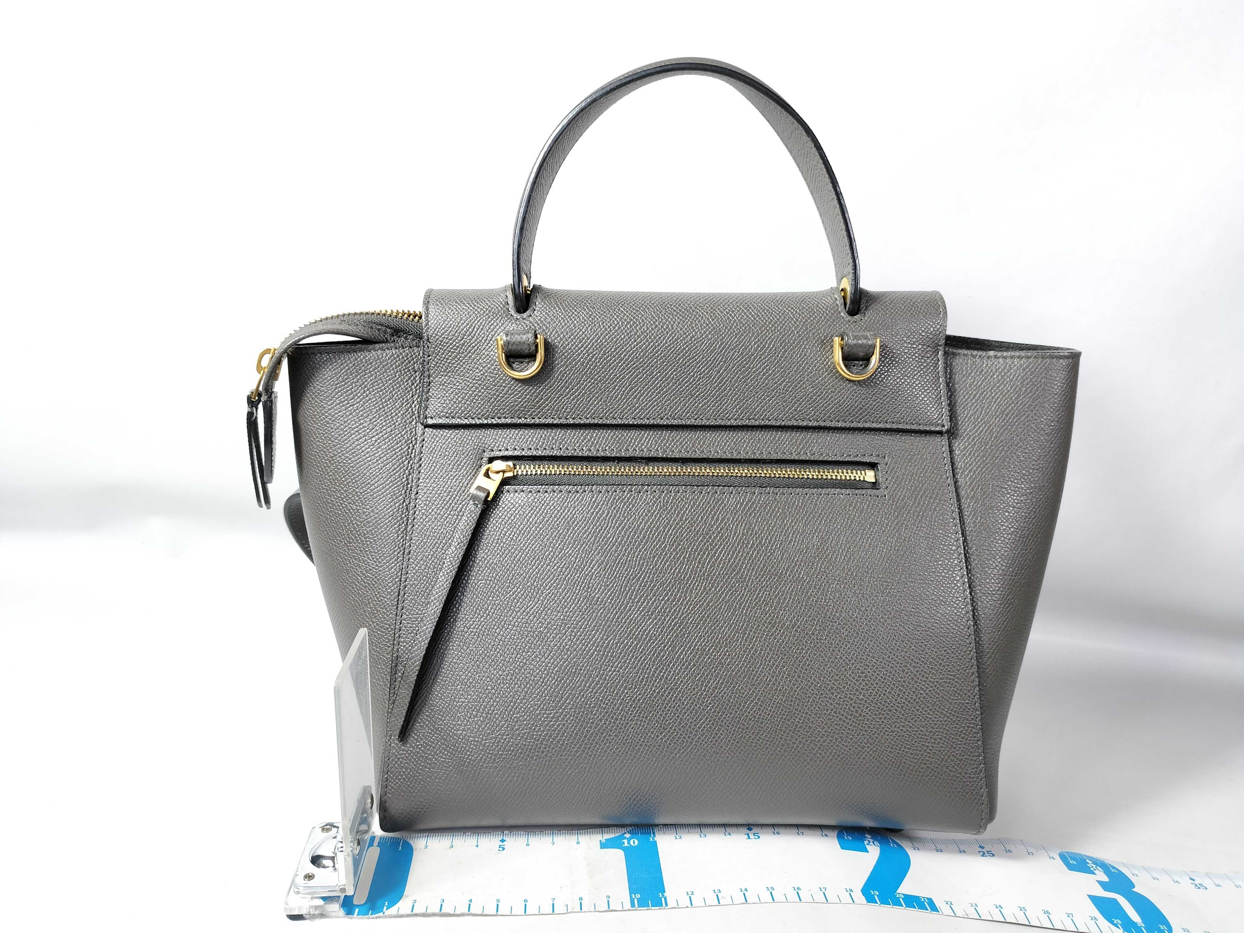 Belt Bag Micro Grey 2-way Handbag — view 2