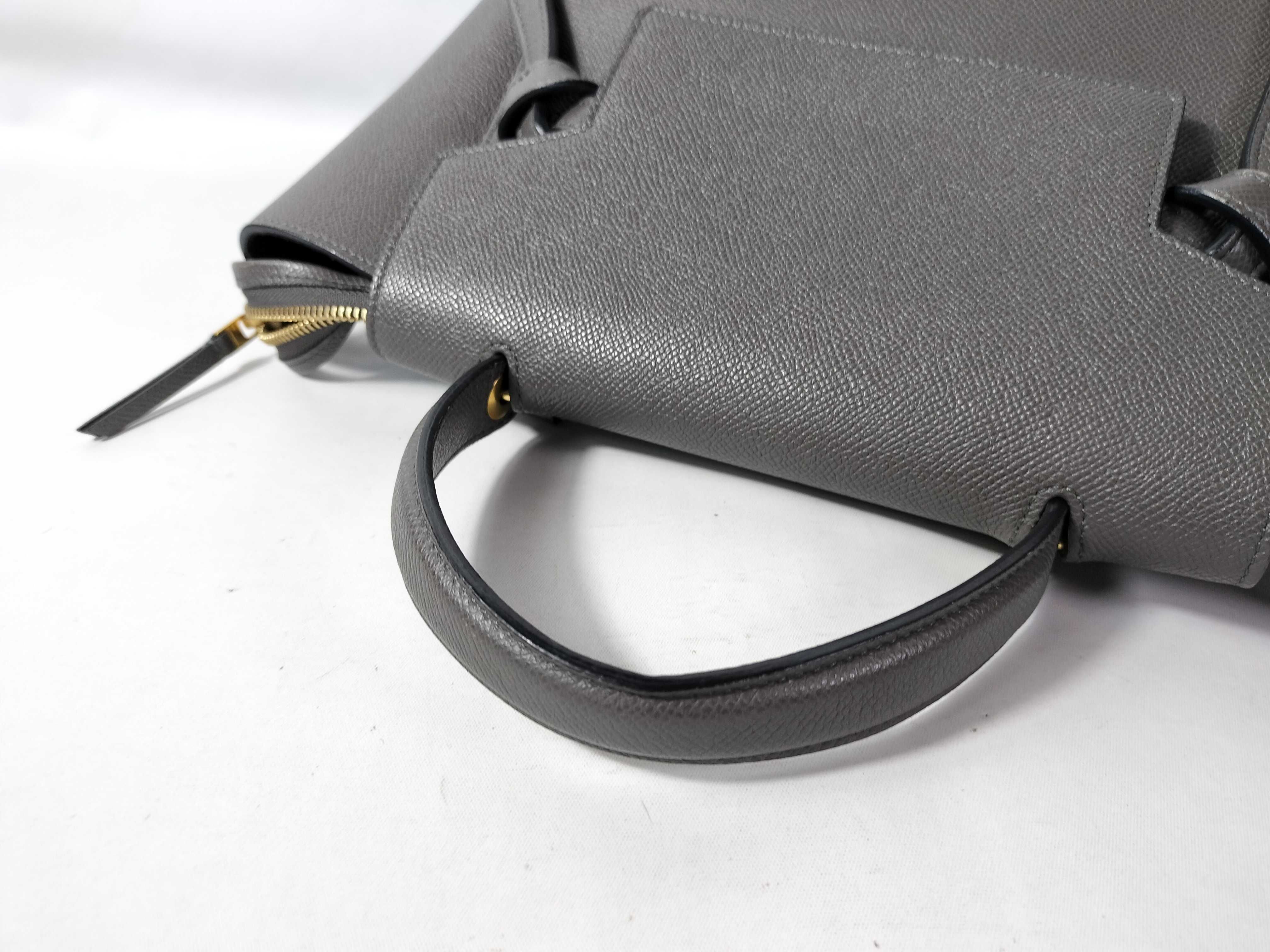 Belt Bag Micro Grey 2-way Handbag — view 3