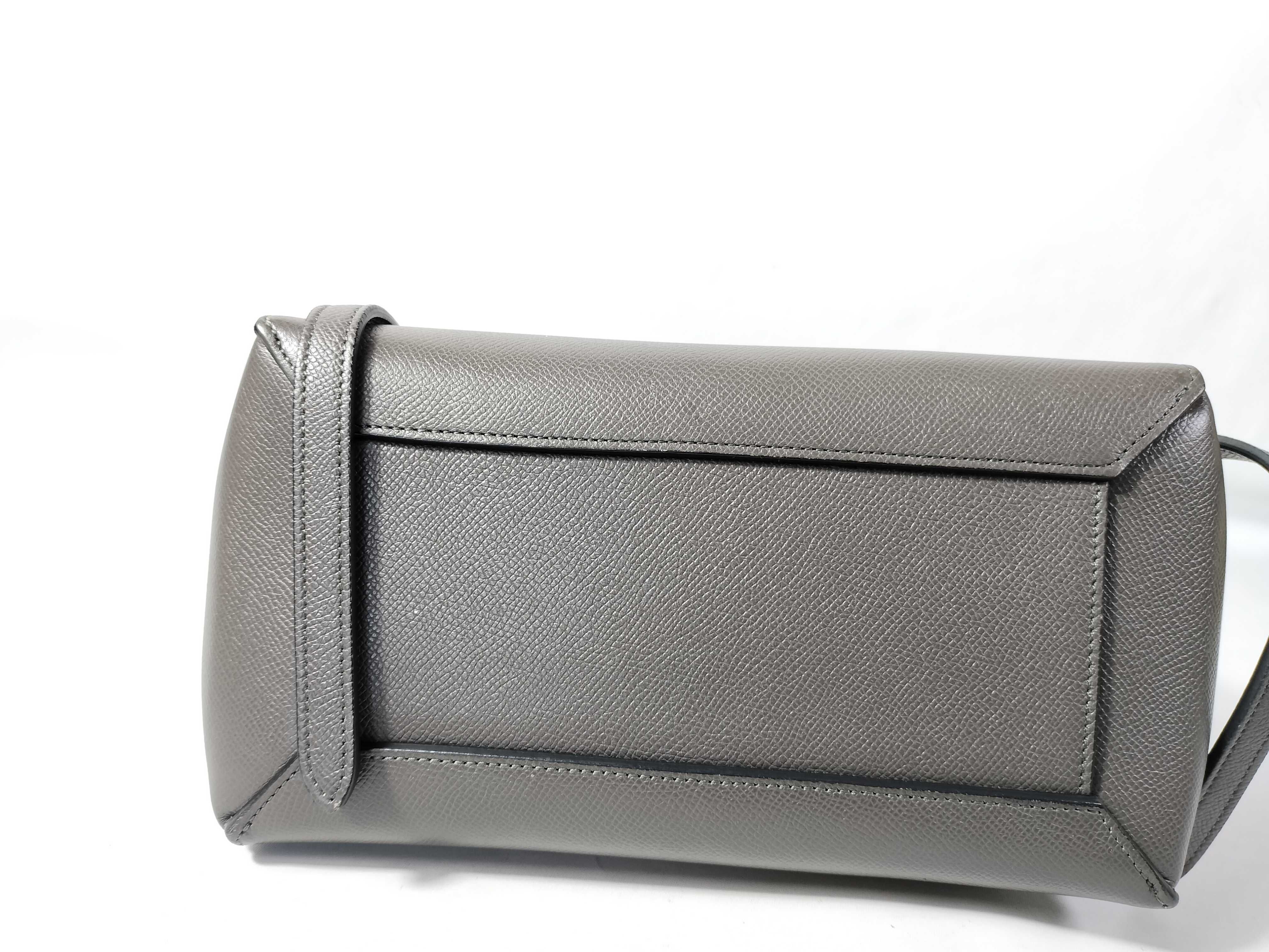 Belt Bag Micro Grey 2-way Handbag — view 6