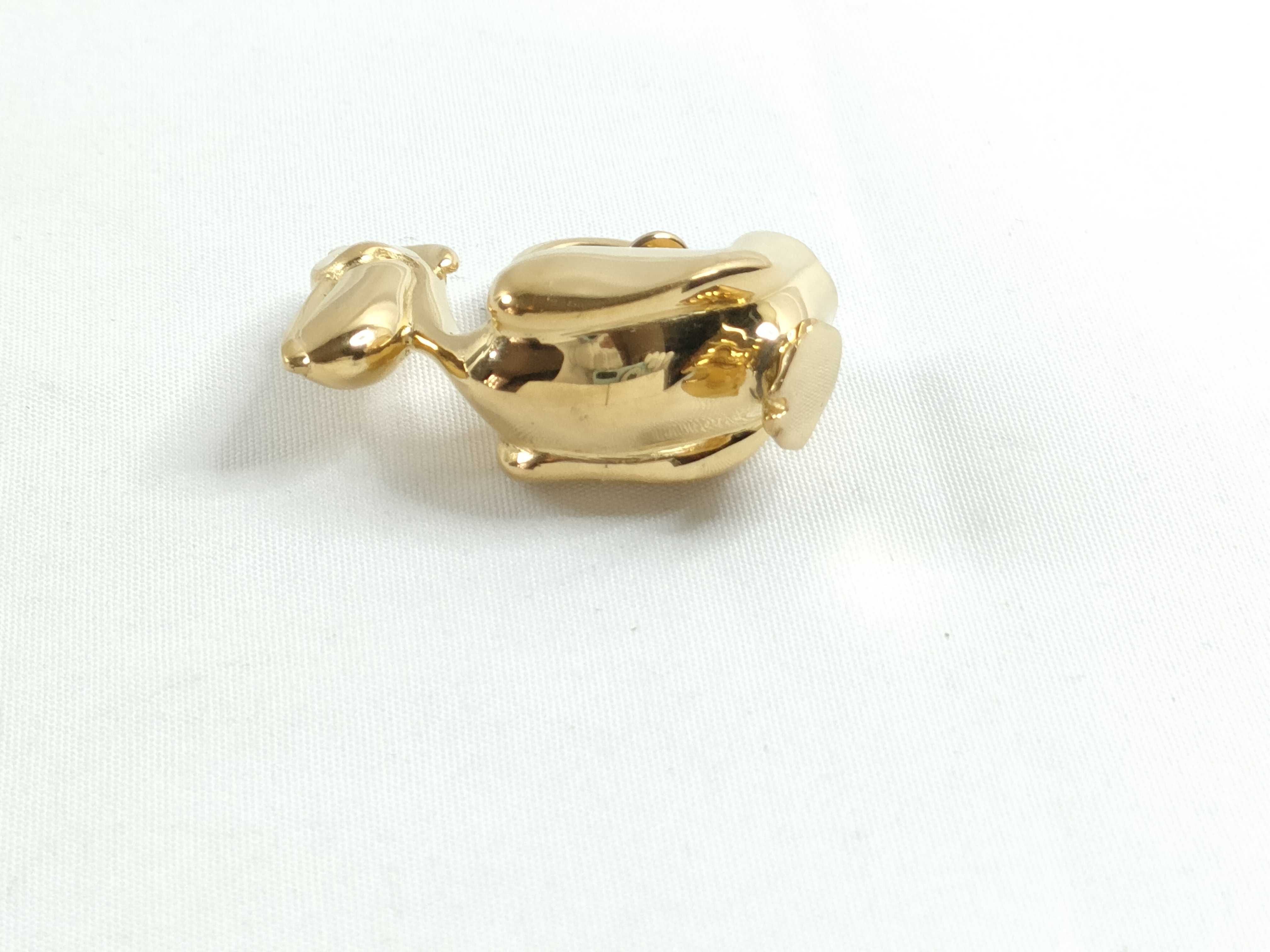 Pelican Gold Padlock Charm — view 3