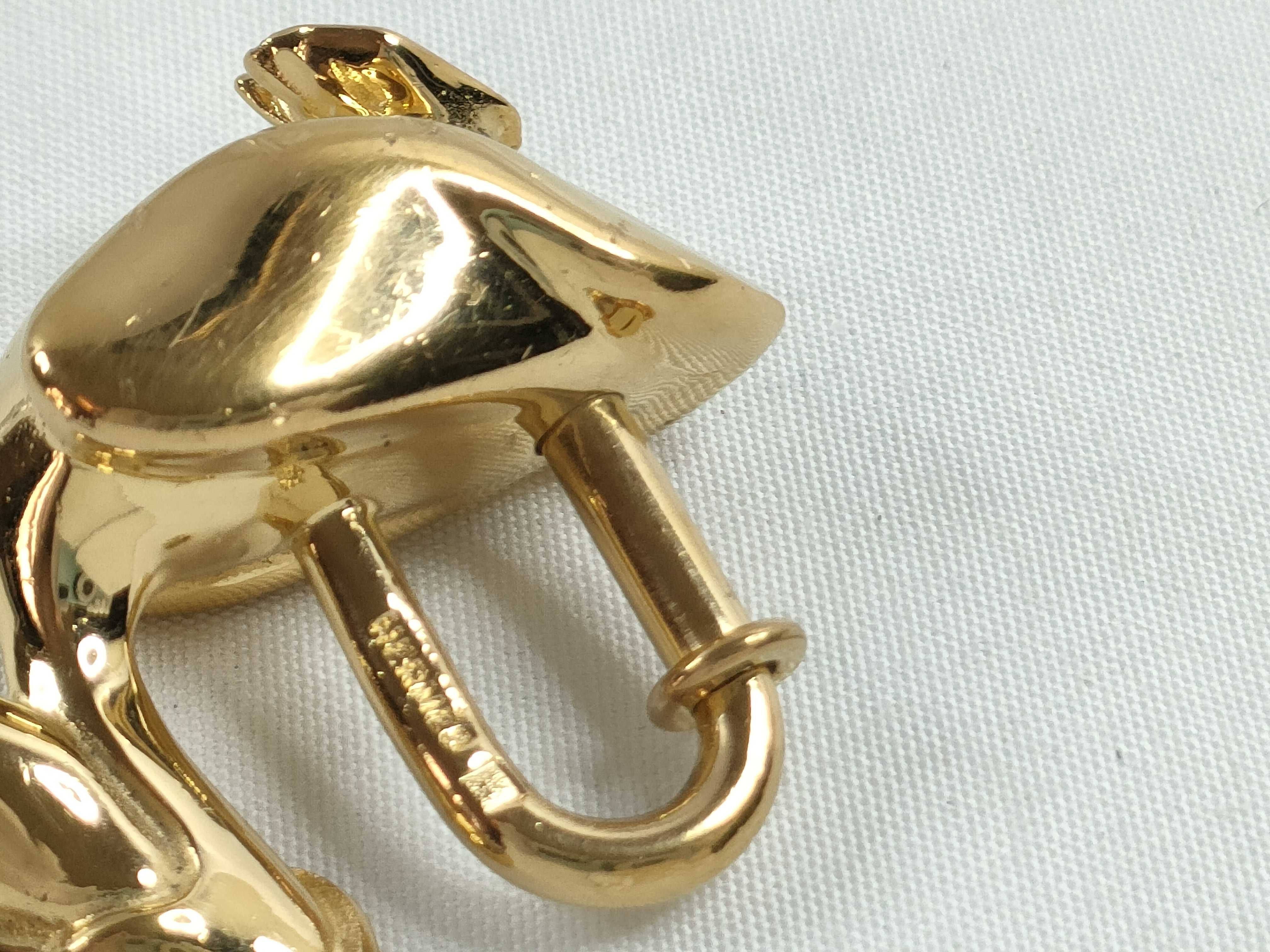 Pelican Gold Padlock Charm — view 8