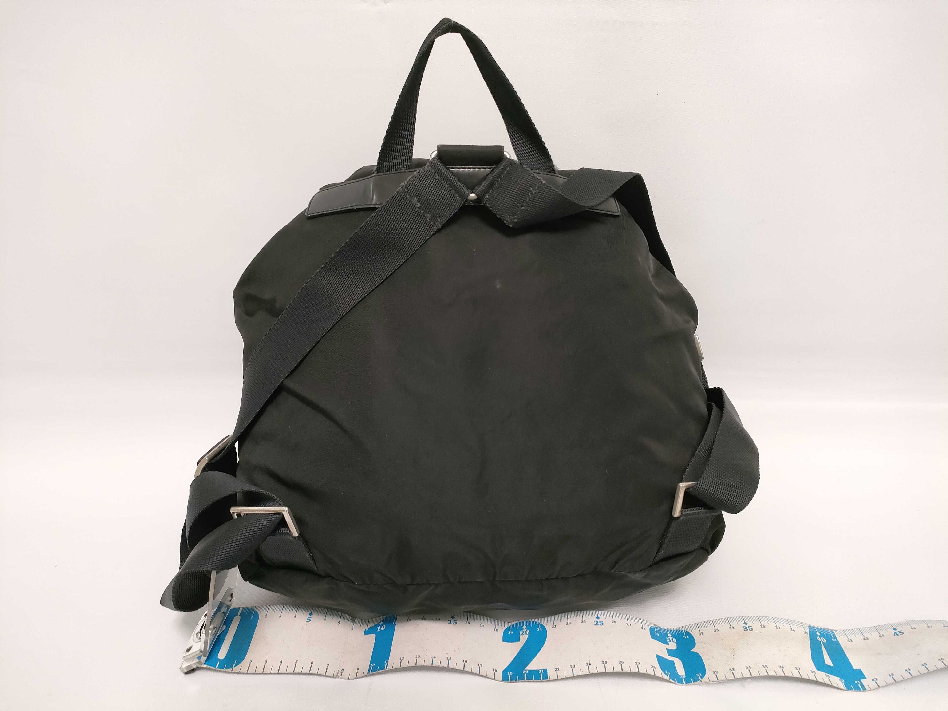 nylon backpack with Prada triangular logo. — view 2