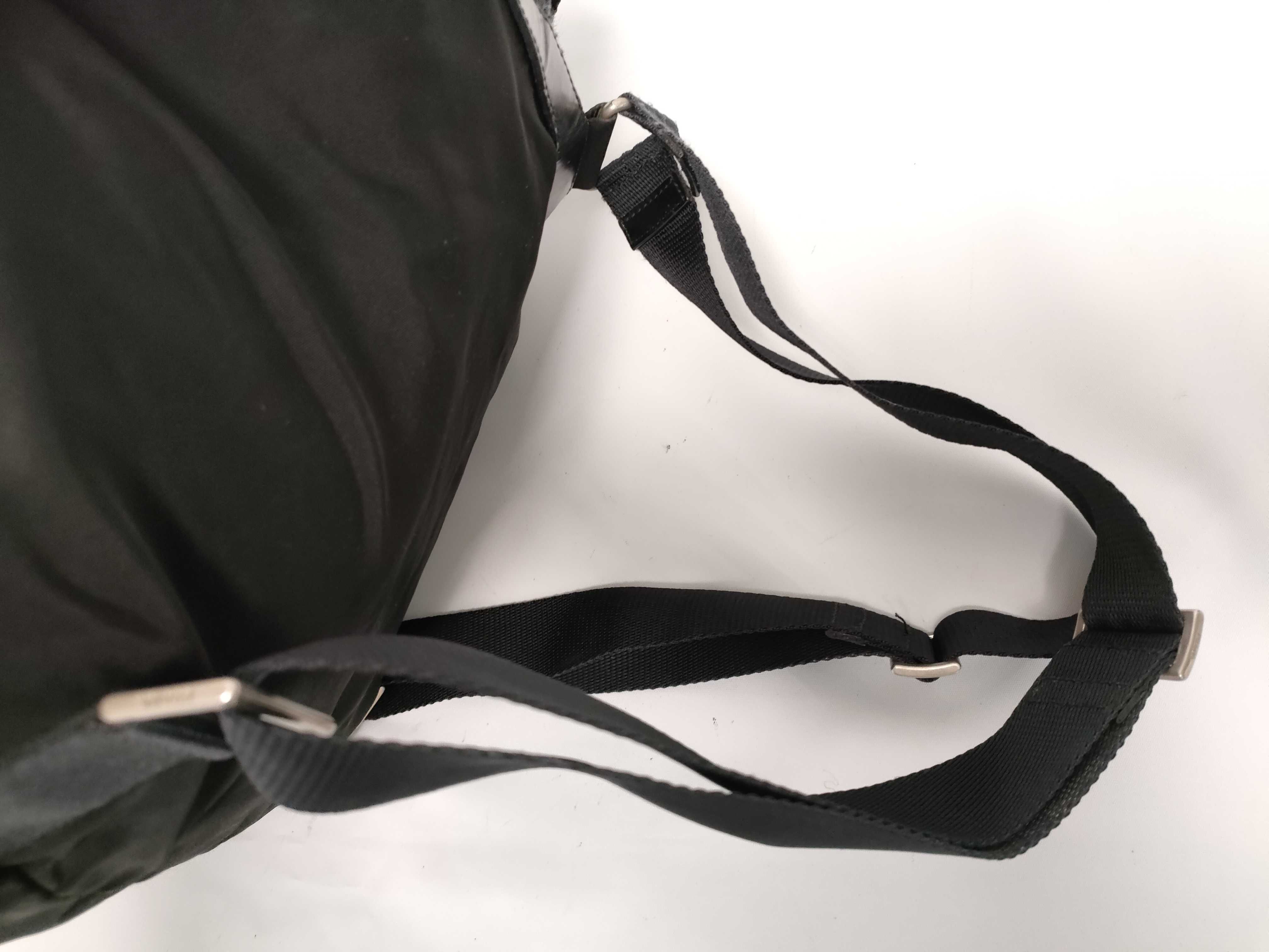 nylon backpack with Prada triangular logo. — view 8