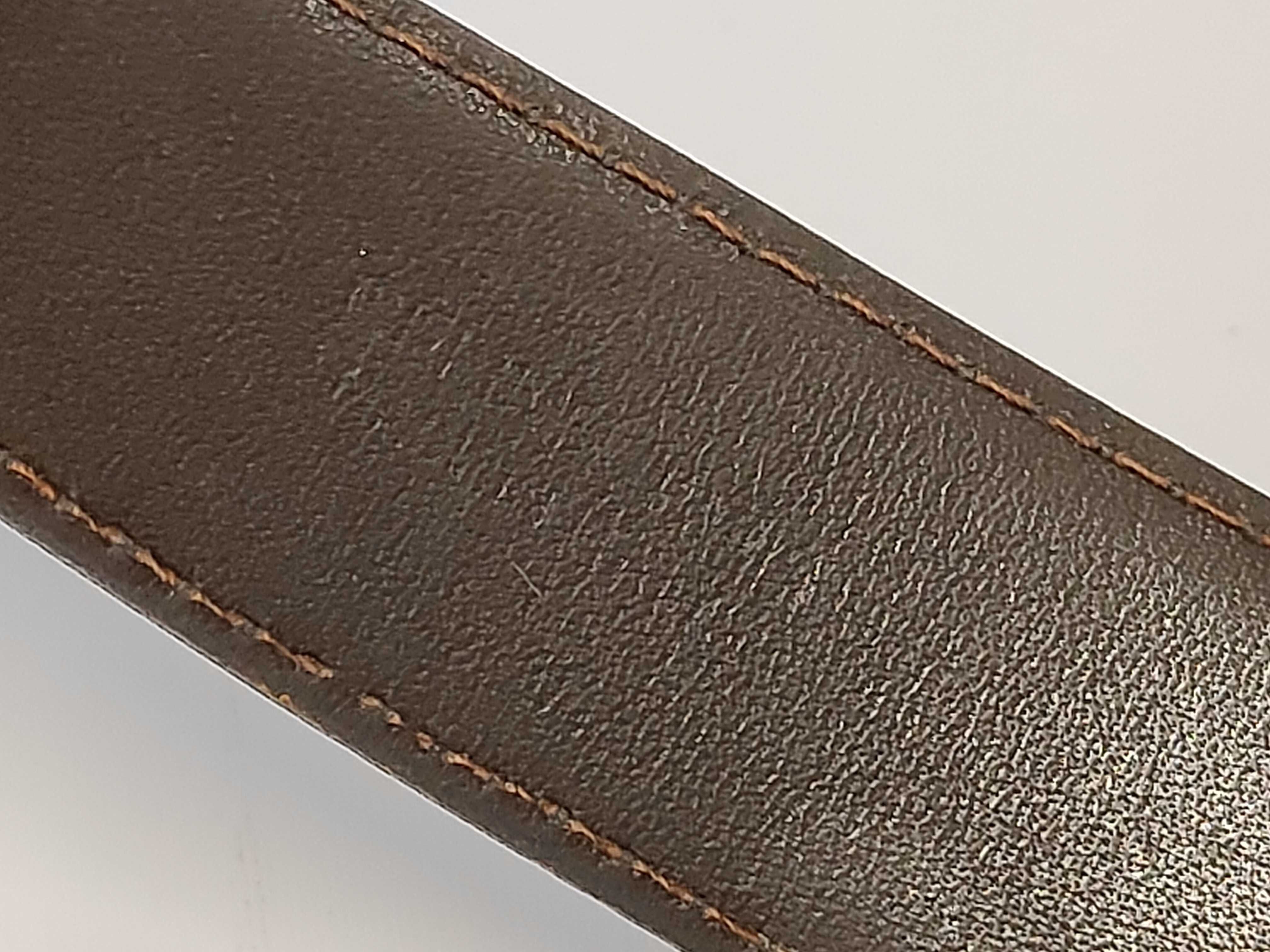 belt with carriage buckle — view 7