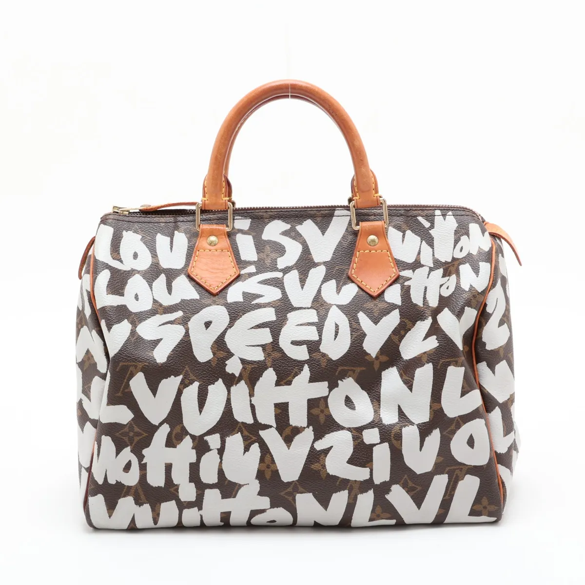 Monogram Graffiti Speedy 30 M92195 TH0041 White — view 2