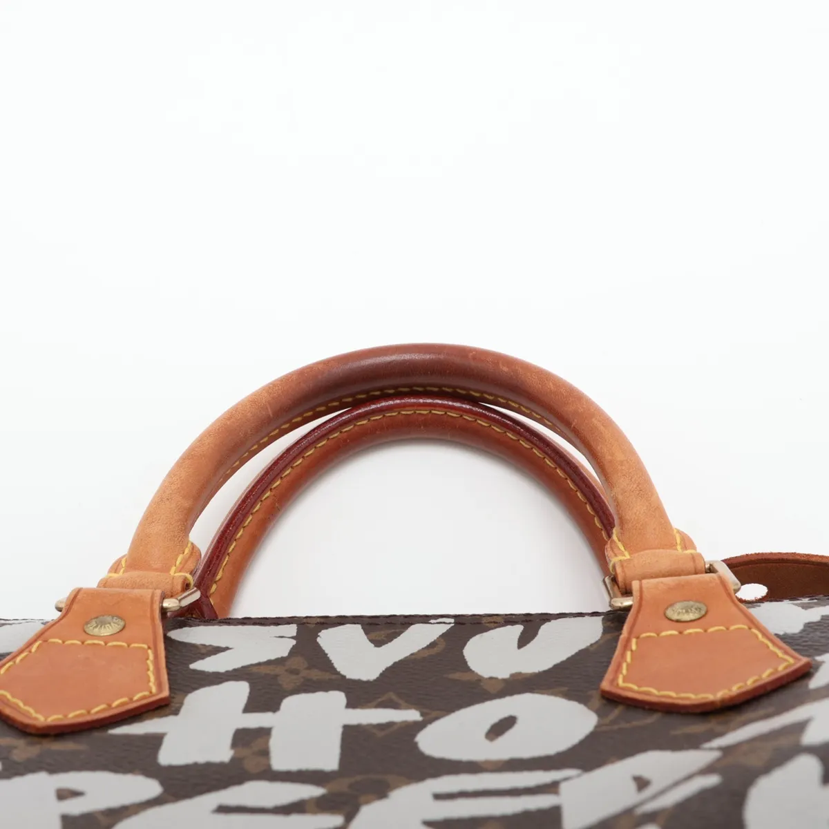 Monogram Graffiti Speedy 30 M92195 TH0041 White — view 6