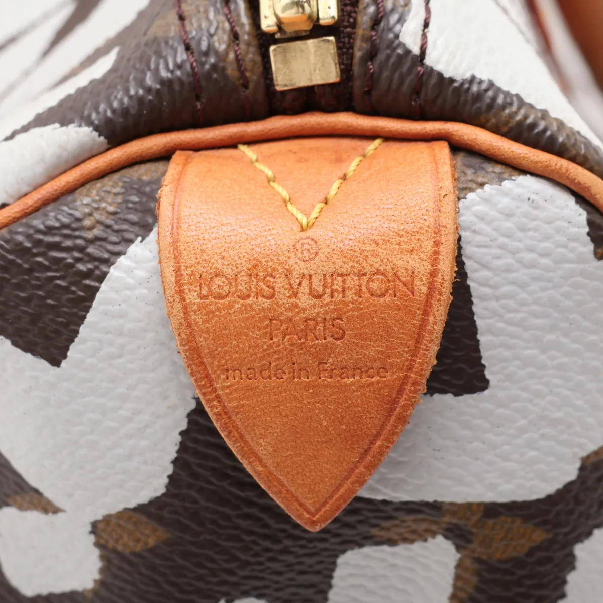 Monogram Graffiti Speedy 30 M92195 TH0041 White — view 9