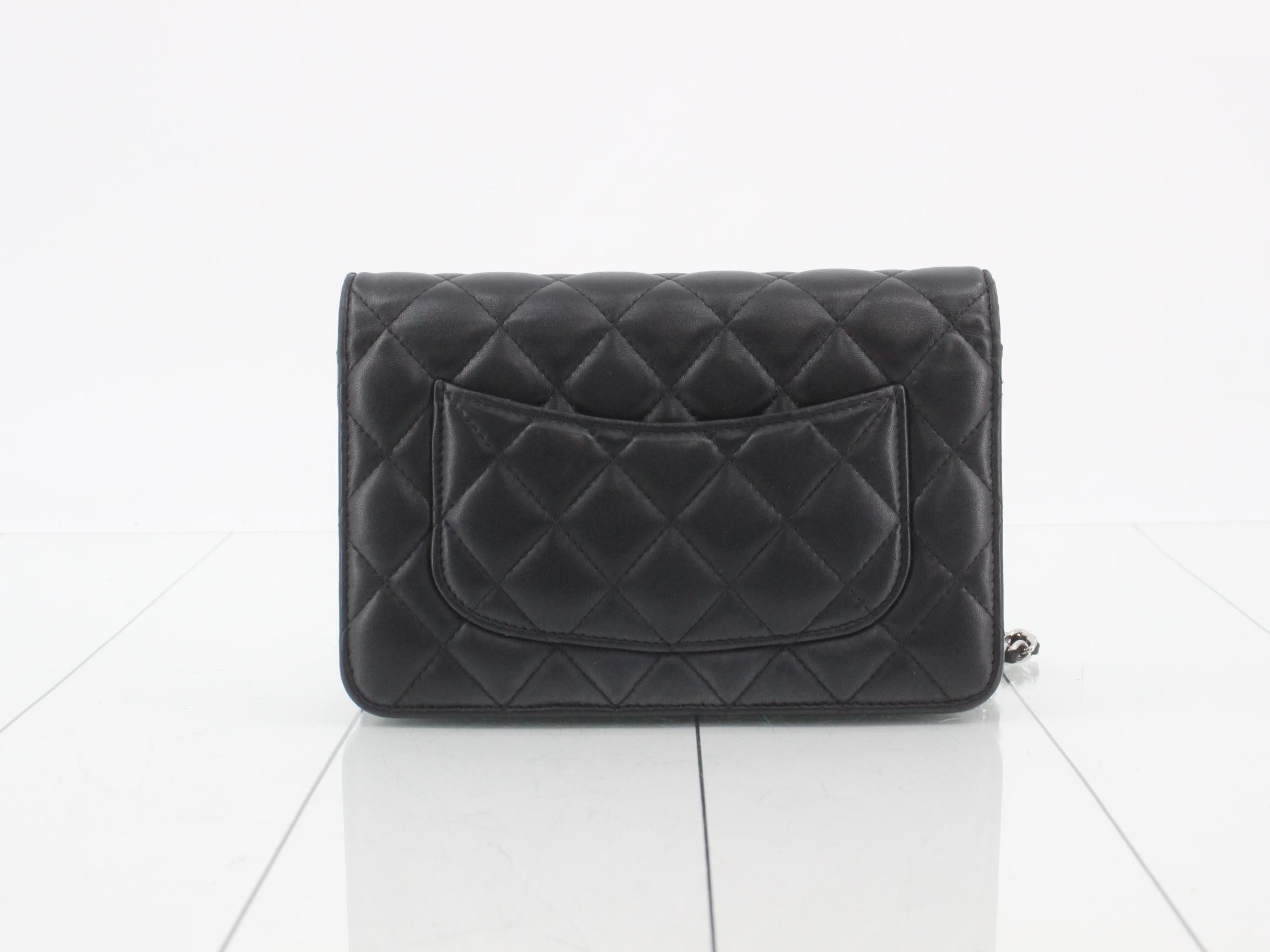 Chain wallet with IC plate — view 2