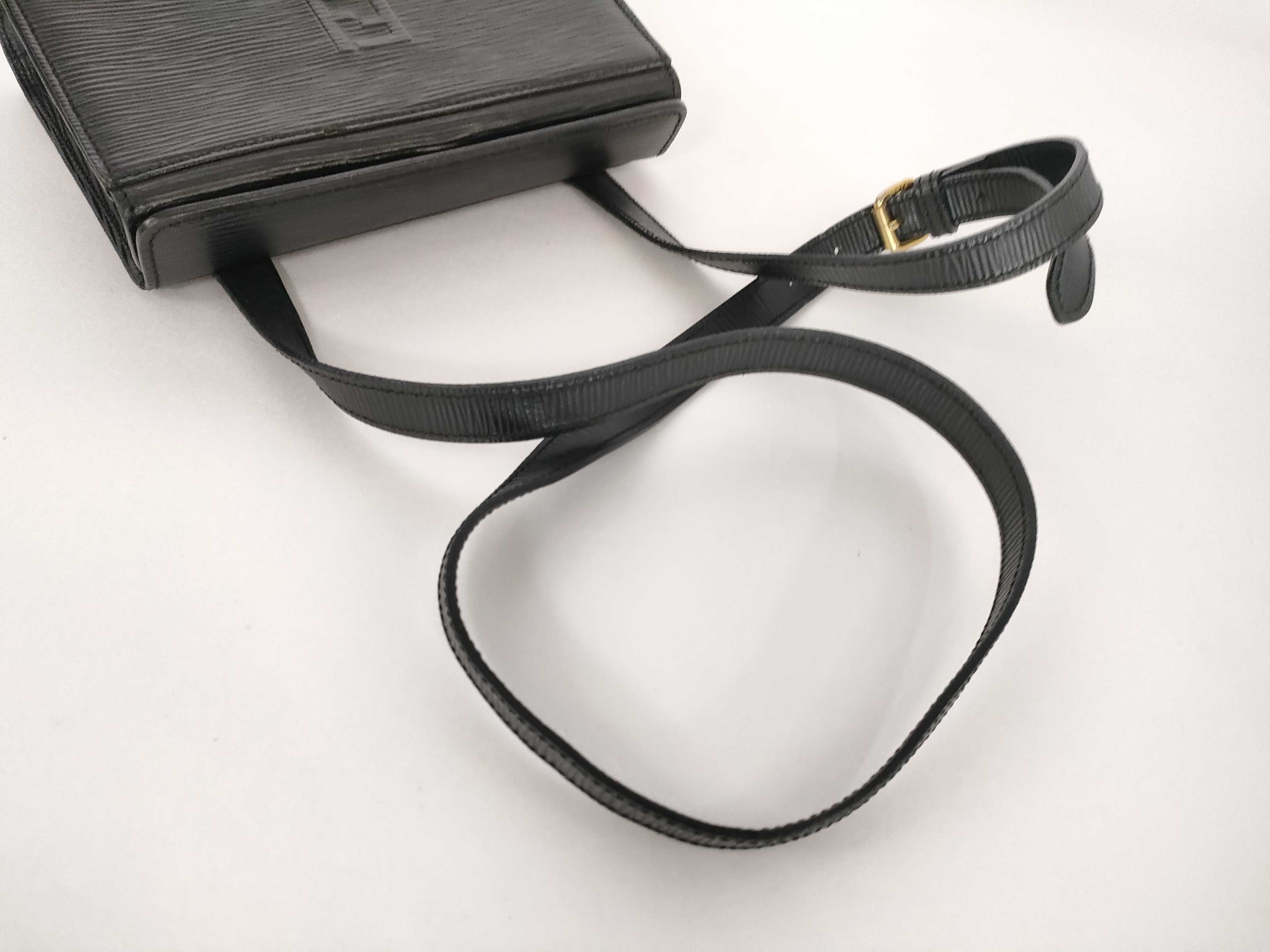 Epi Shoulder Bag, Black — view 3