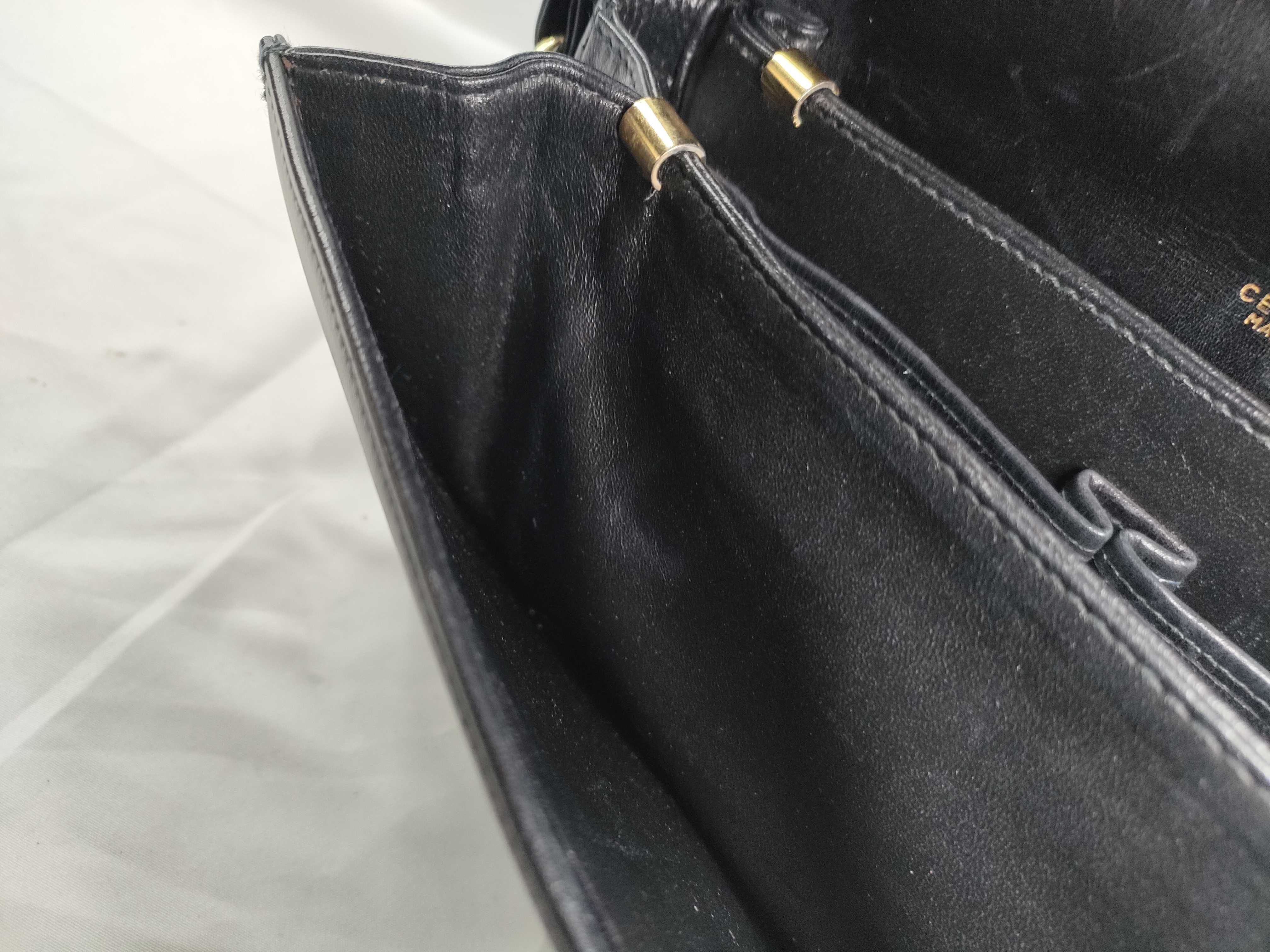 Carriage Hardware Shoulder Bag Black Shoulder Bag — view 11