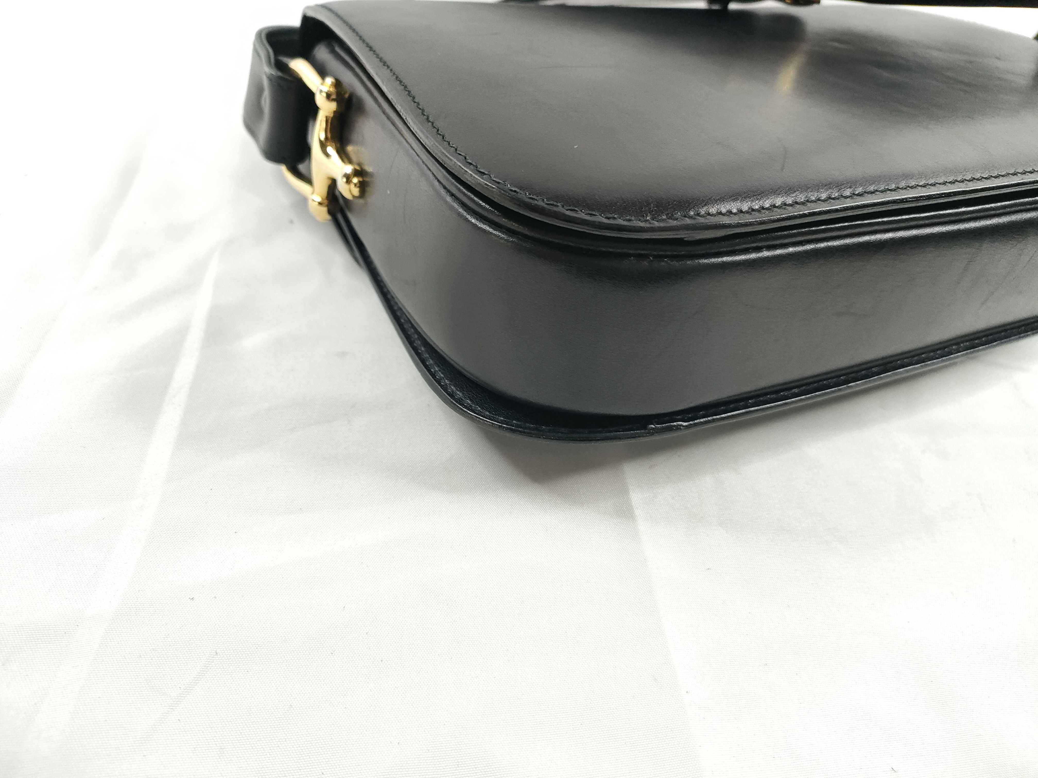 Carriage Hardware Shoulder Bag Black Shoulder Bag — view 3